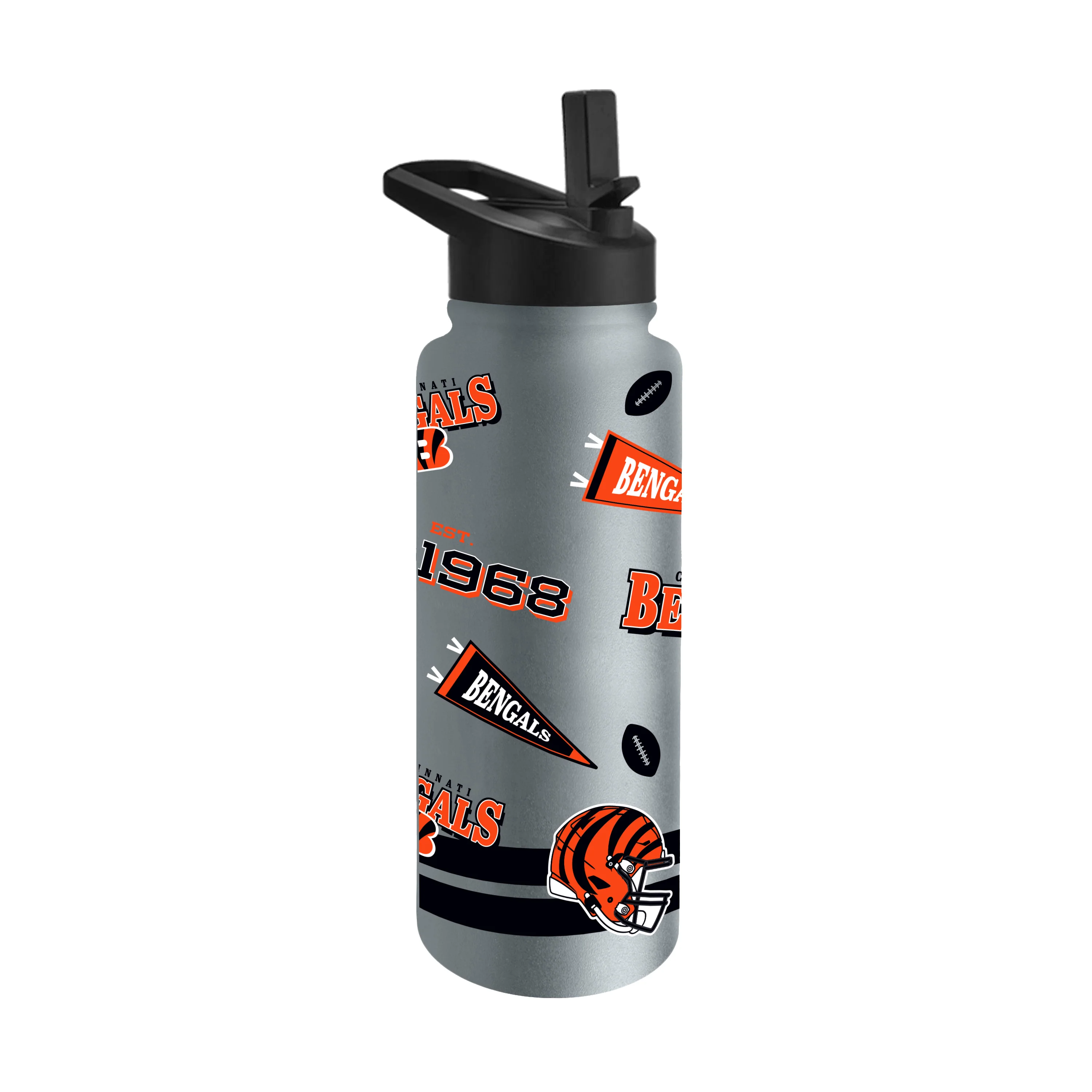 Cincinnati Bengals 34oz Native Quencher Bottle - Image 2