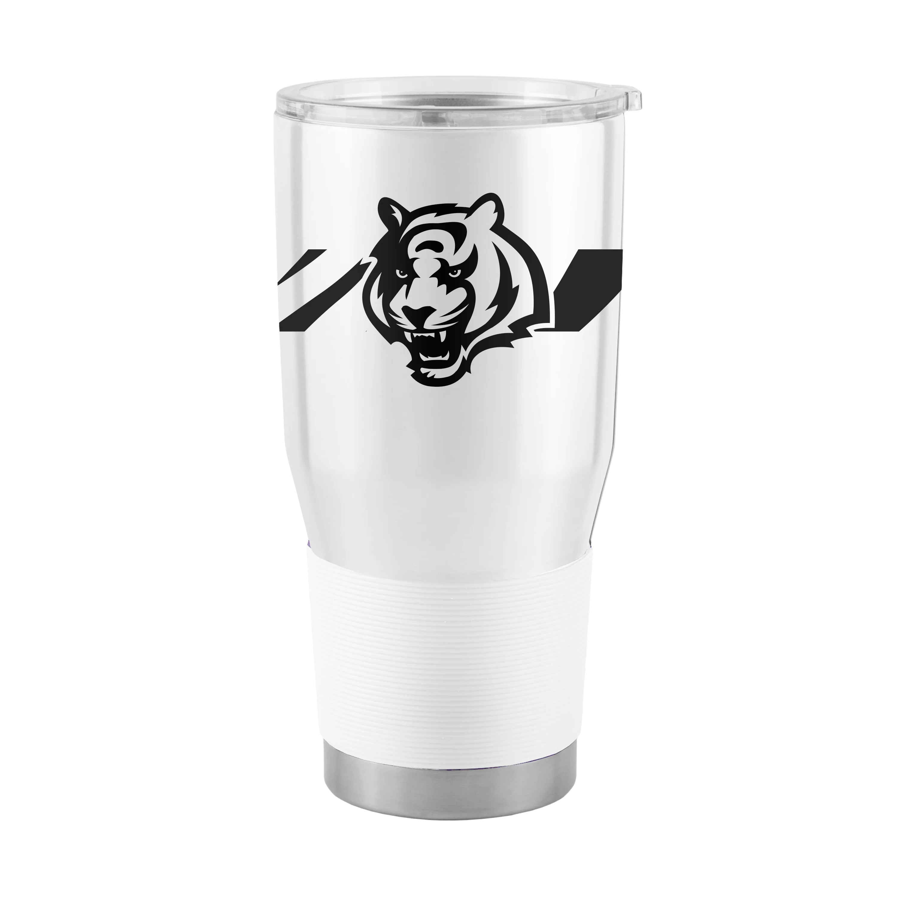 Cincinnati Bengals White Tiger 30oz Stainless Steel Tumbler