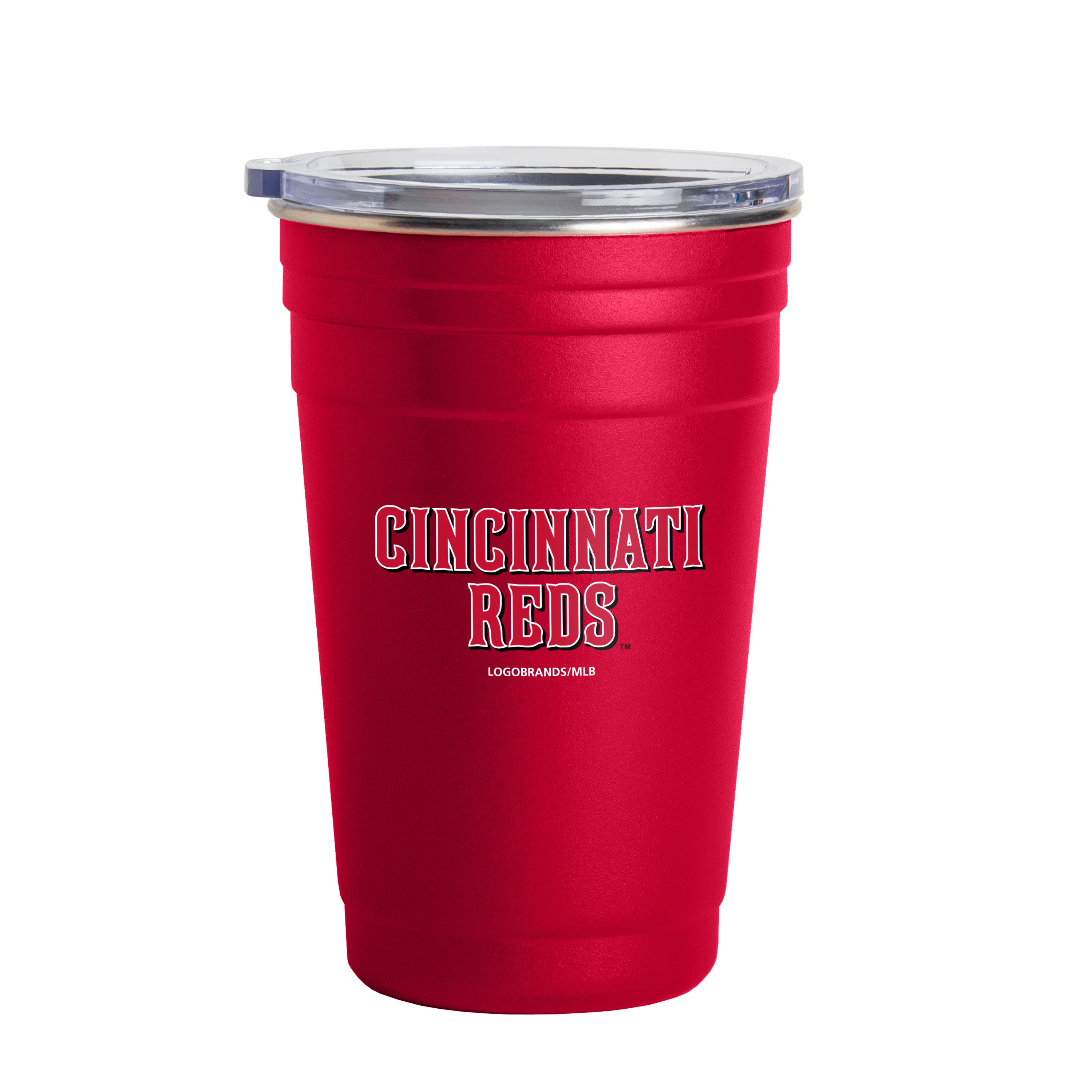 Cincinnati Reds 22oz Flipside Stainless Cup - Image 2
