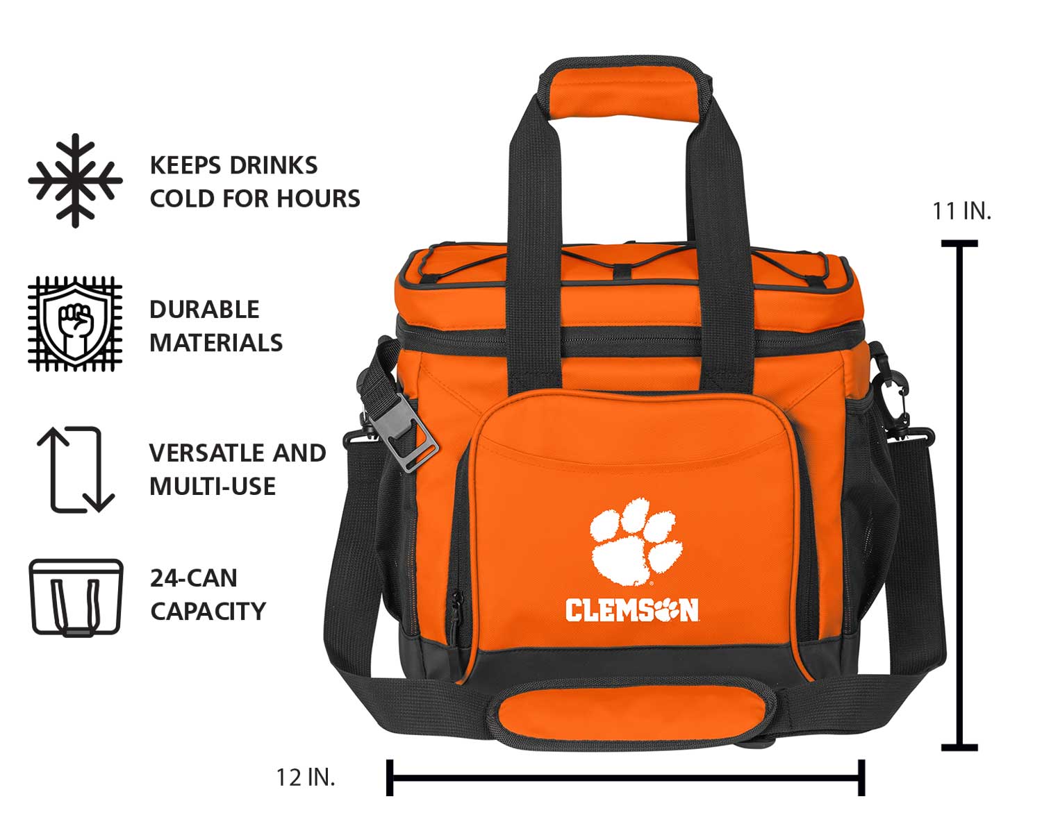 Clemson 24 Can Flex Cooler - Image 5