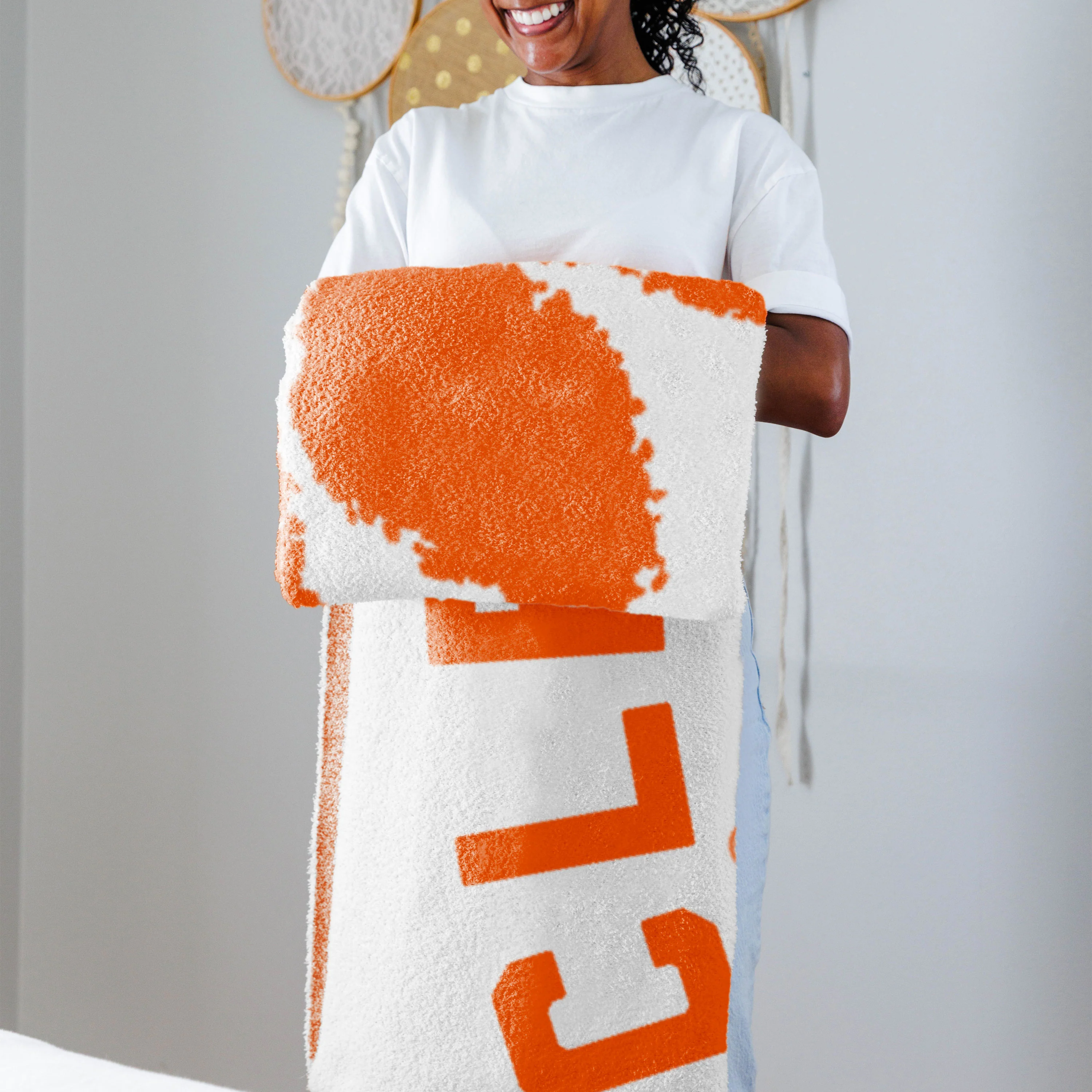 Clemson Prime Luxe Dreams Throw - Image 3
