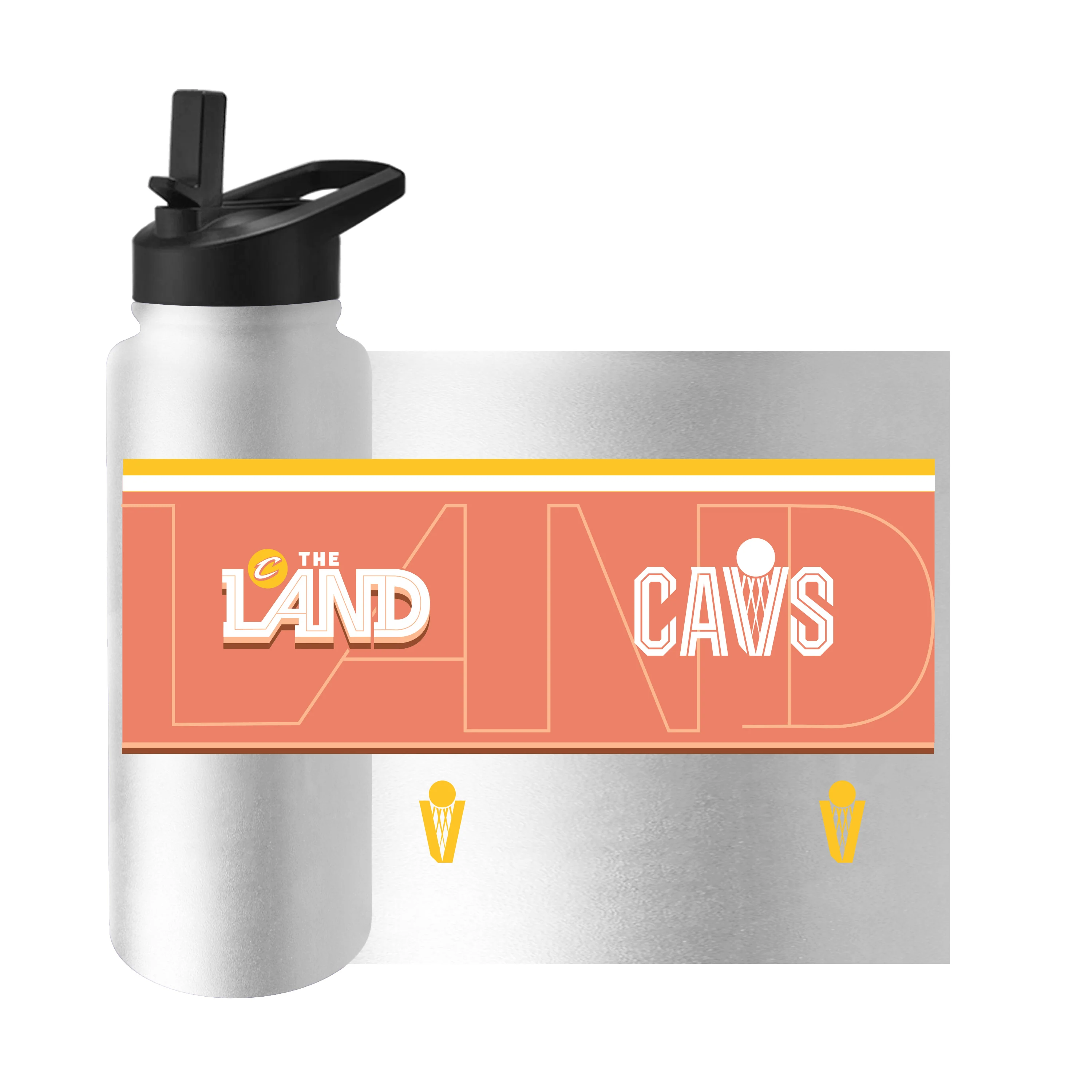 Cleveland Cavaliers 34oz City Edition 2026 Quencher Bottle - Image 6