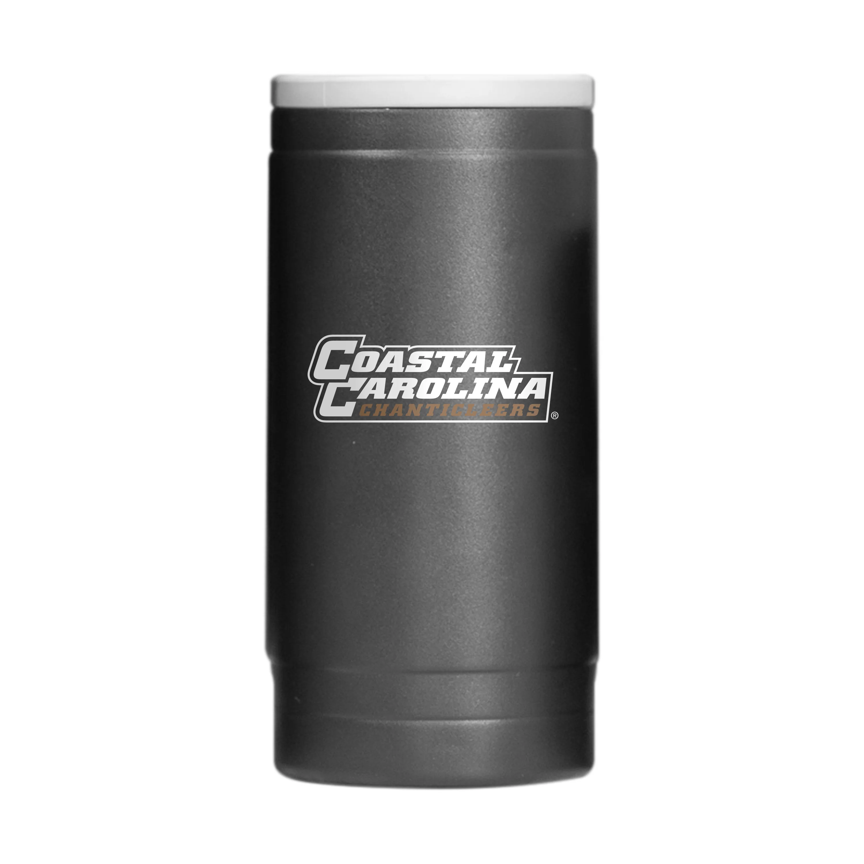 Coastal Carolina 12oz Flipside Powder Coat Slim Can Coolie - Image 2