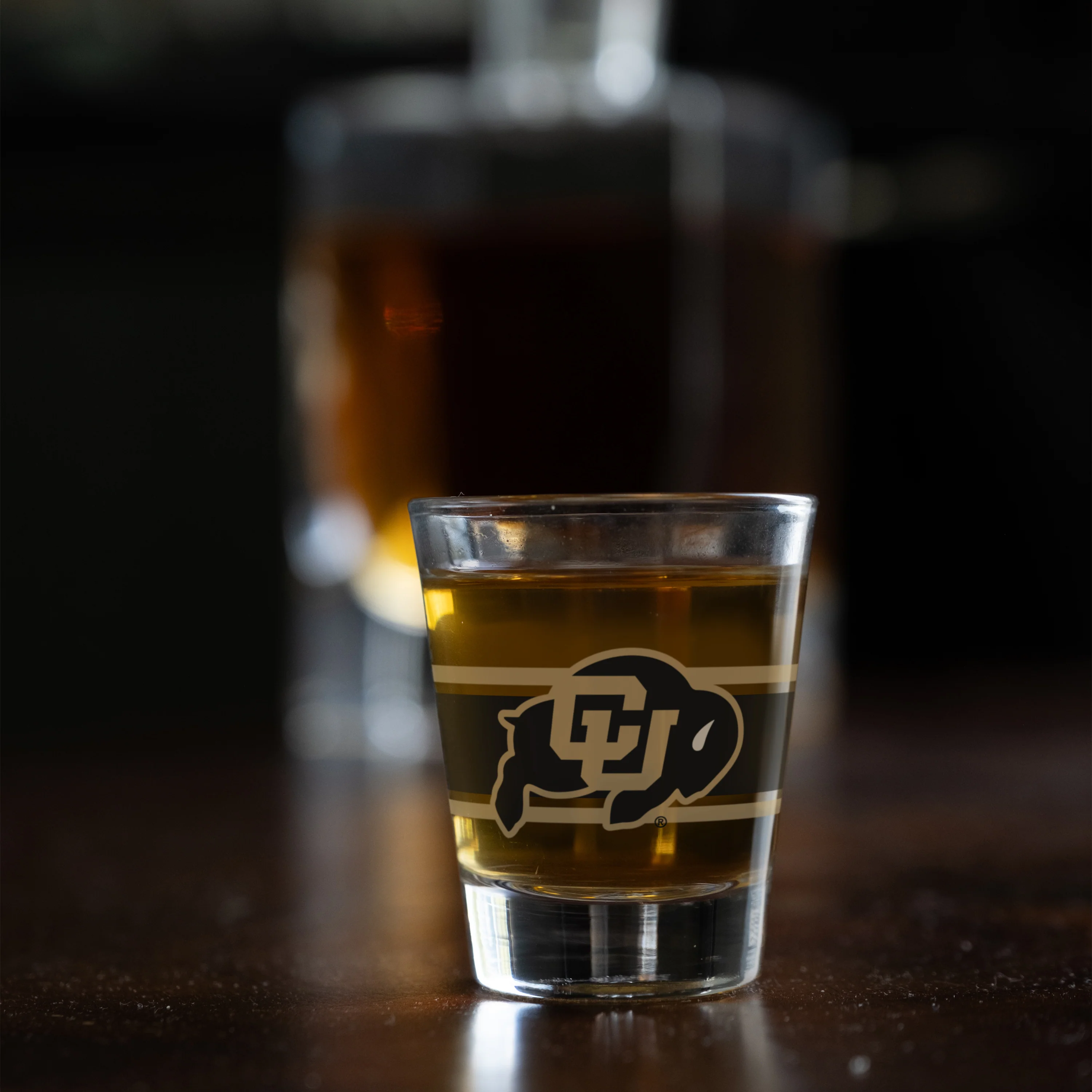 Colorado 2oz Stripe Shot Glass - Image 2