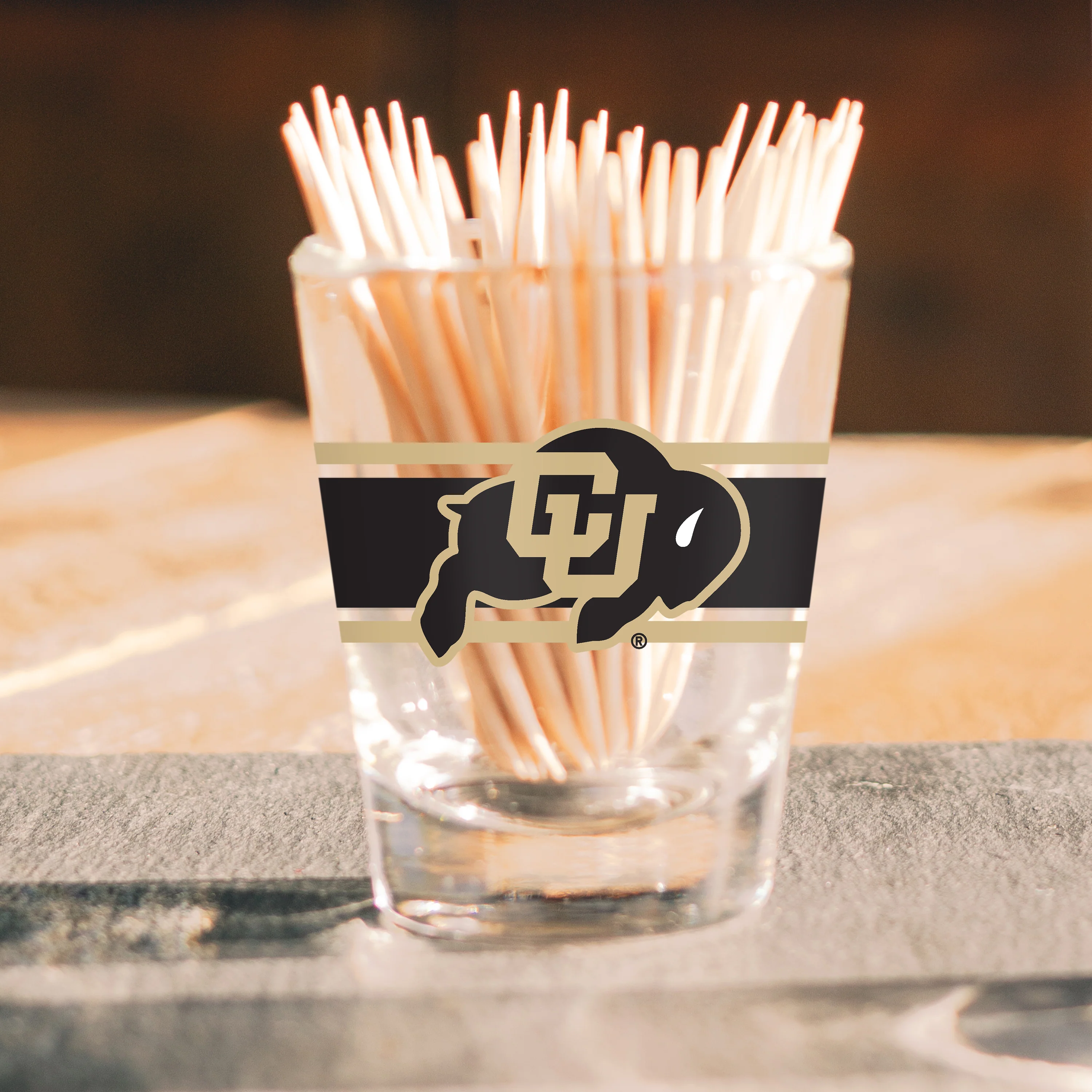 Colorado 2oz Stripe Shot Glass - Image 5