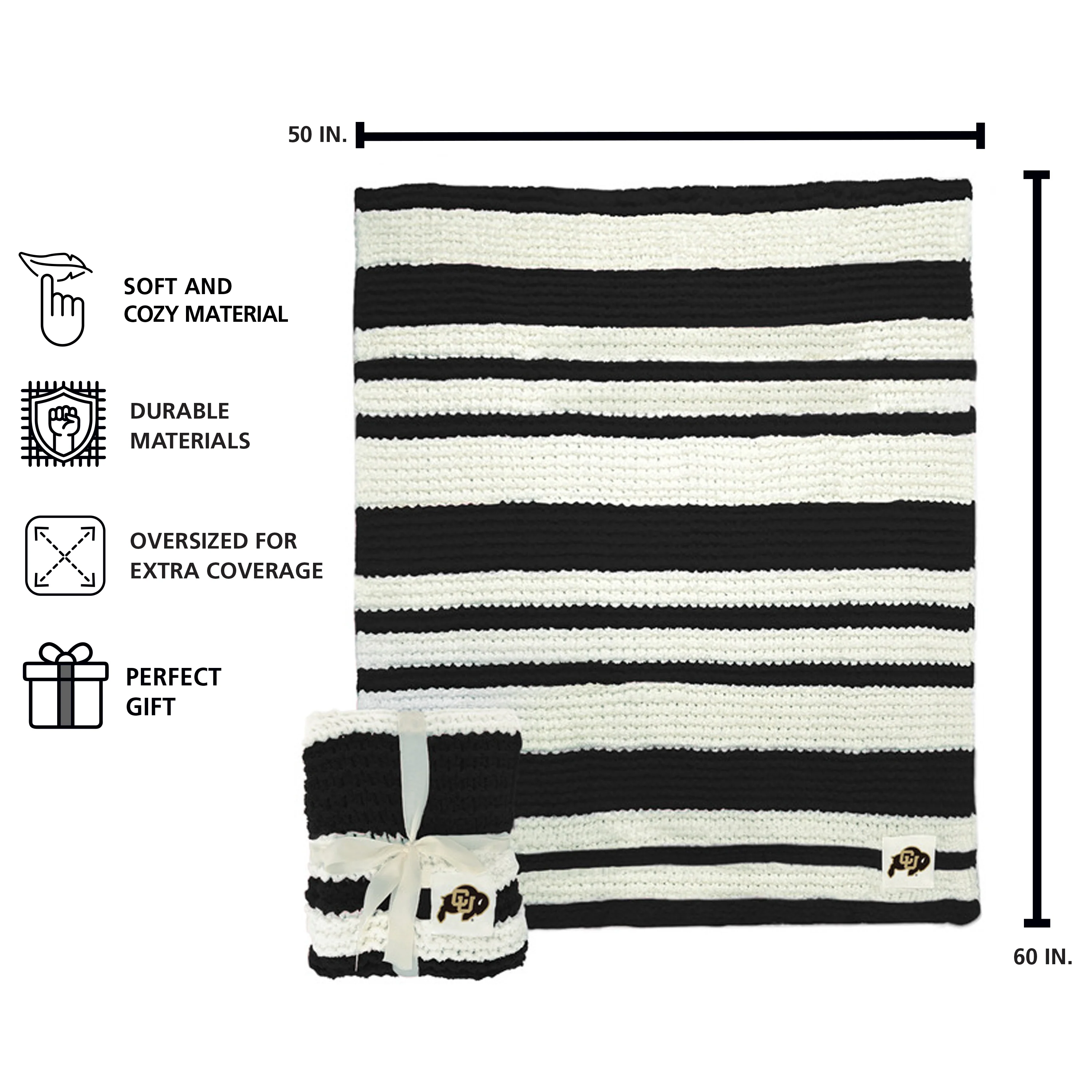 Colorado Cable Knit Throw 50x60 - Image 3