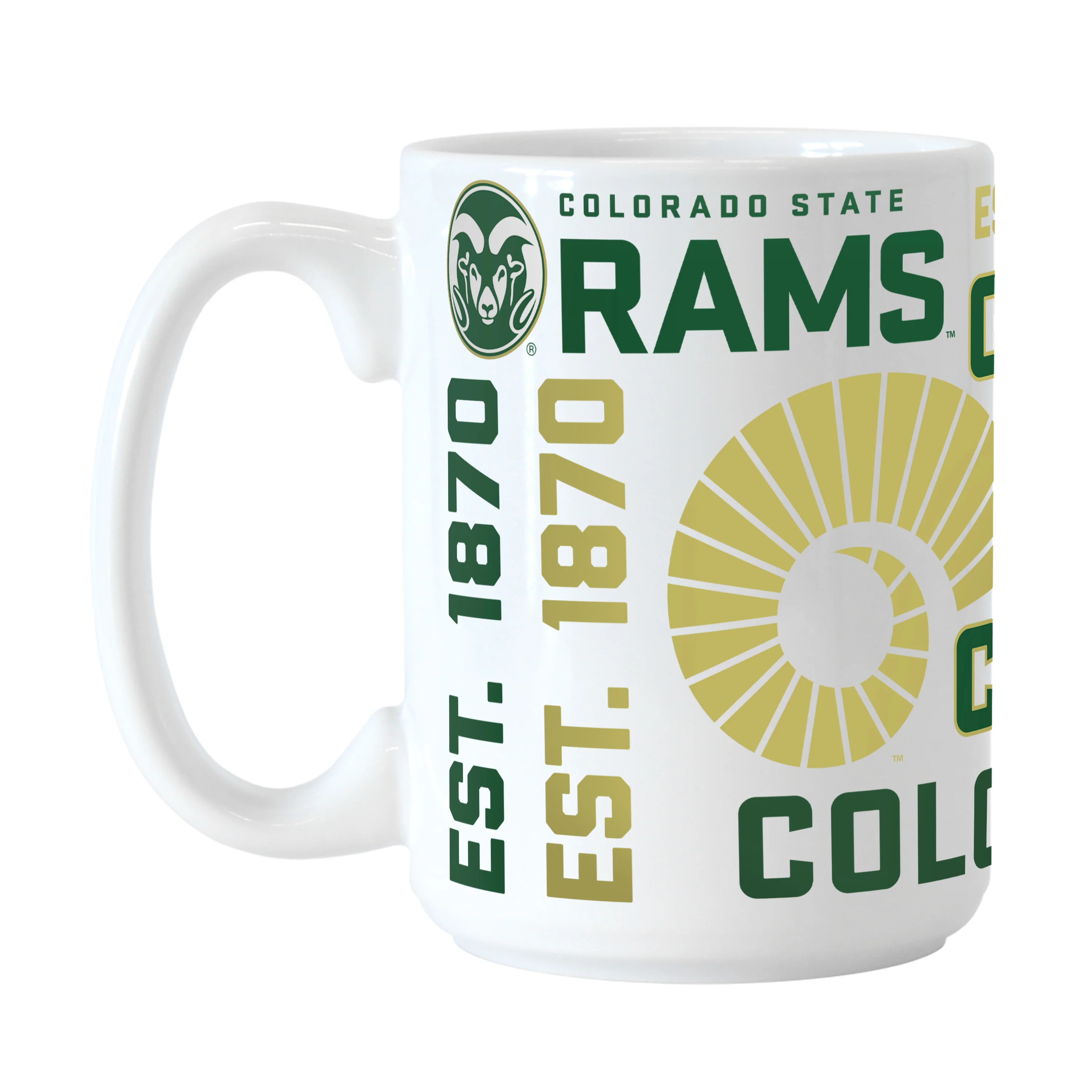 Colorado State 15oz Spirit Sublimated Mug