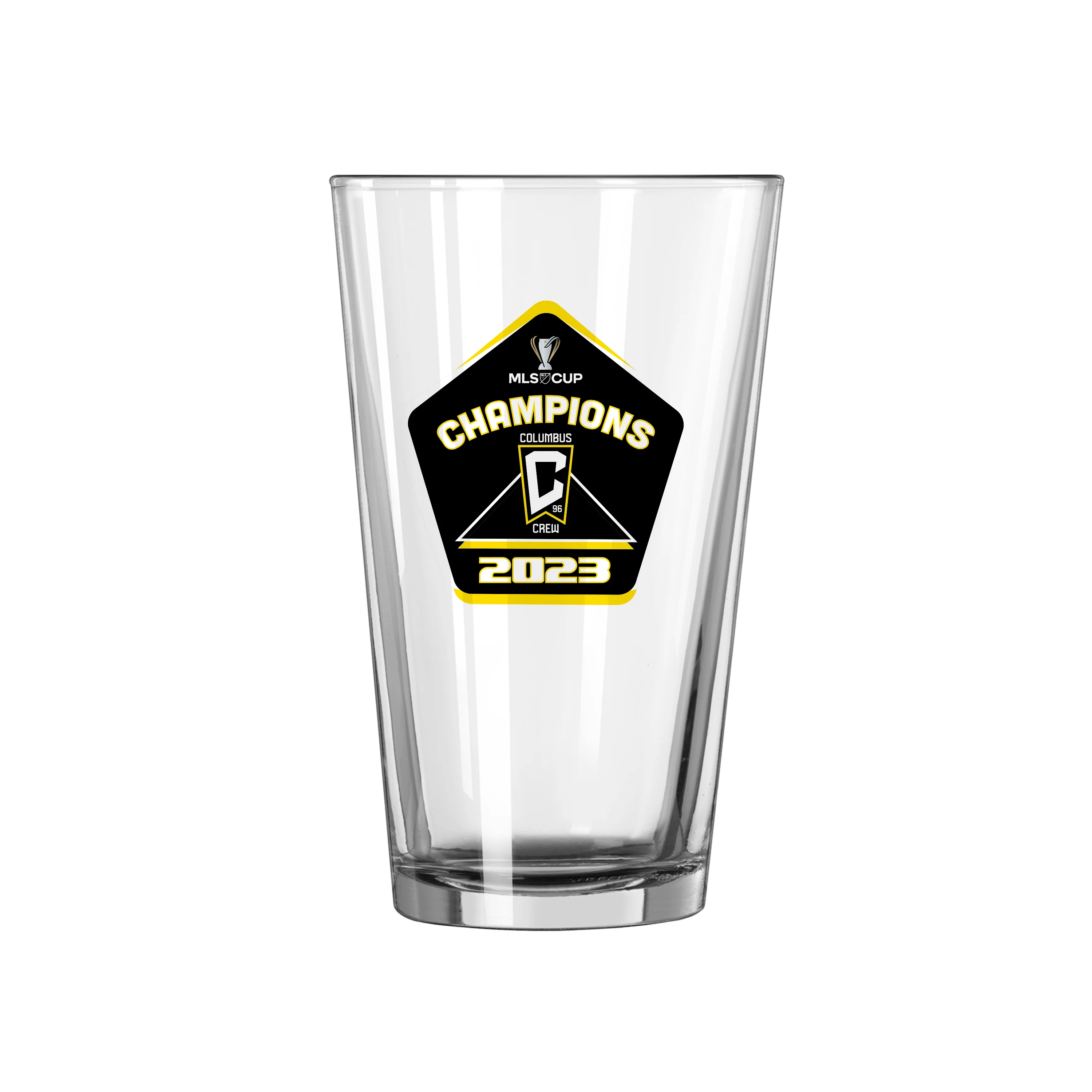 Columbus Crew 16oz 2023 MLS Cup Champions Pint Glass - Image 2