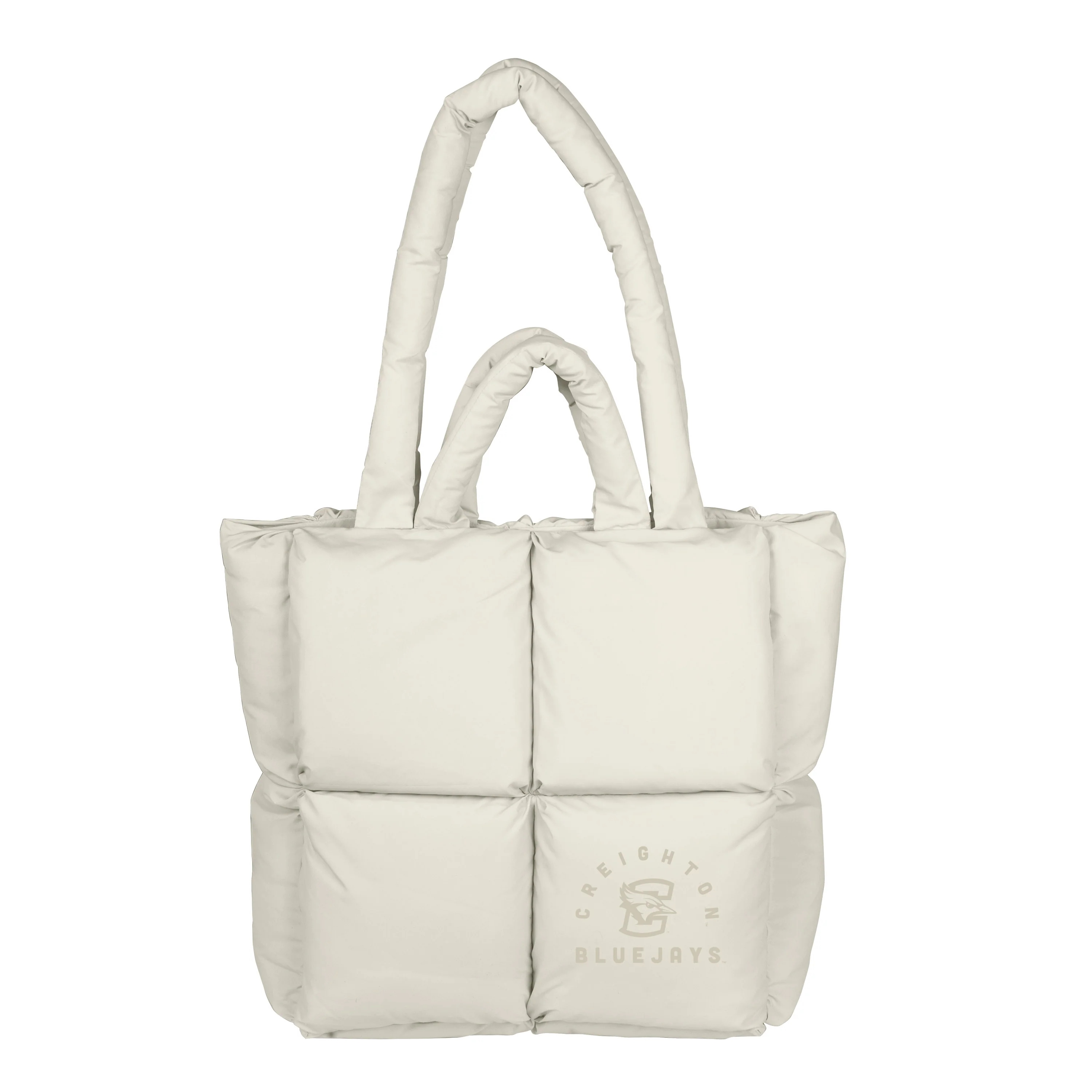 Creighton Sand Puff Tote