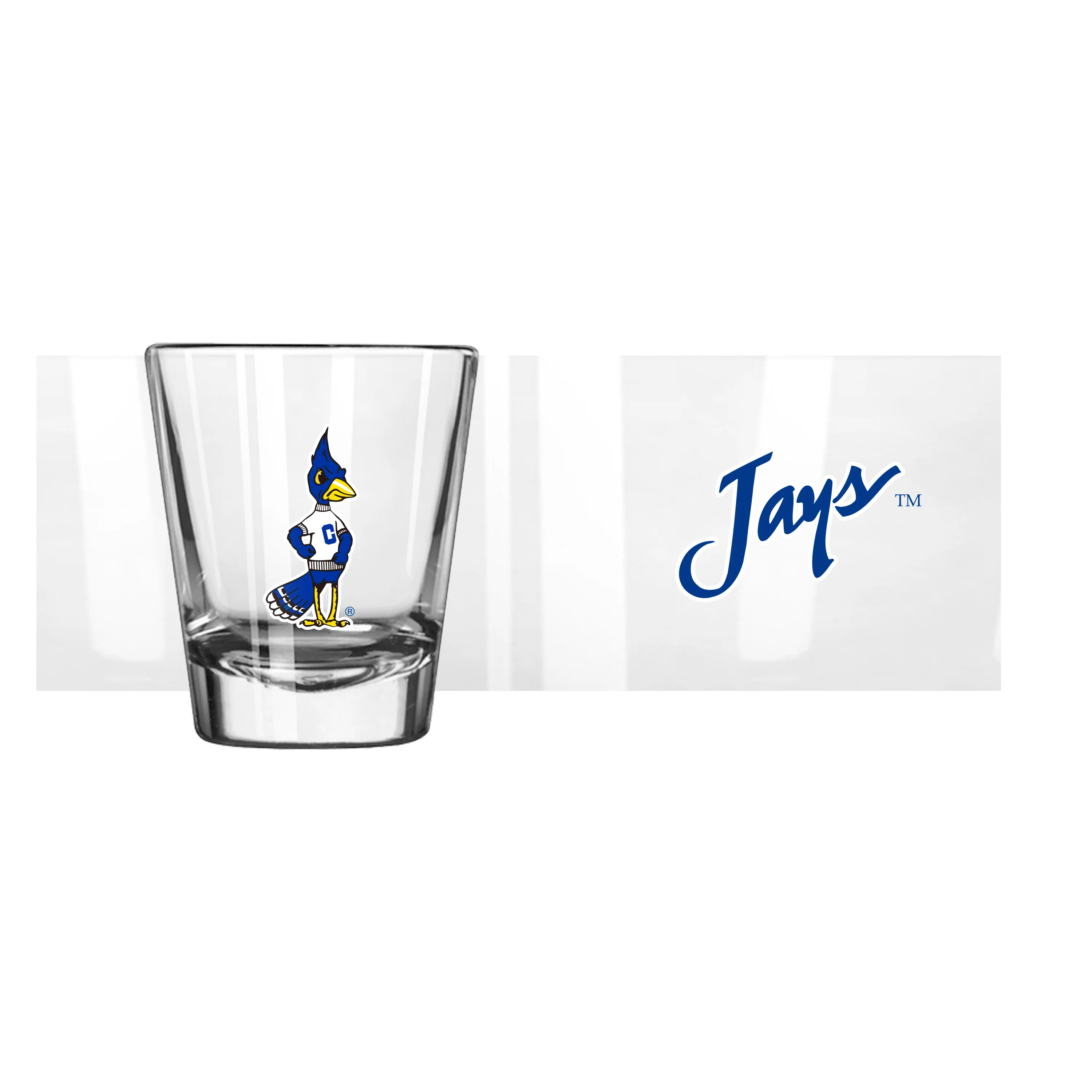Creighton Vault 2oz Flipside Shot Glass - Image 2