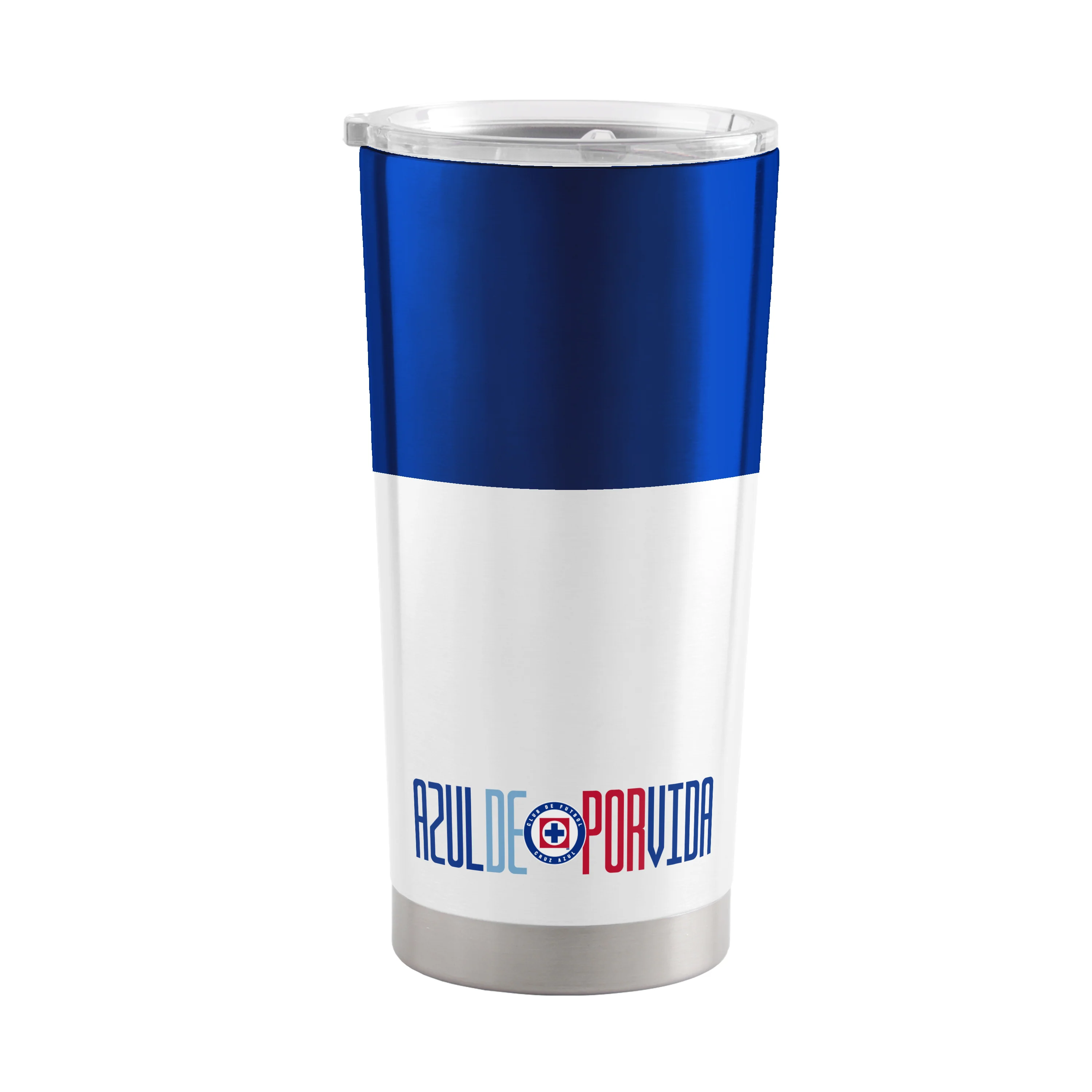 Cruz Azul FC 20oz Colorblock Stainless Tumbler - Image 2