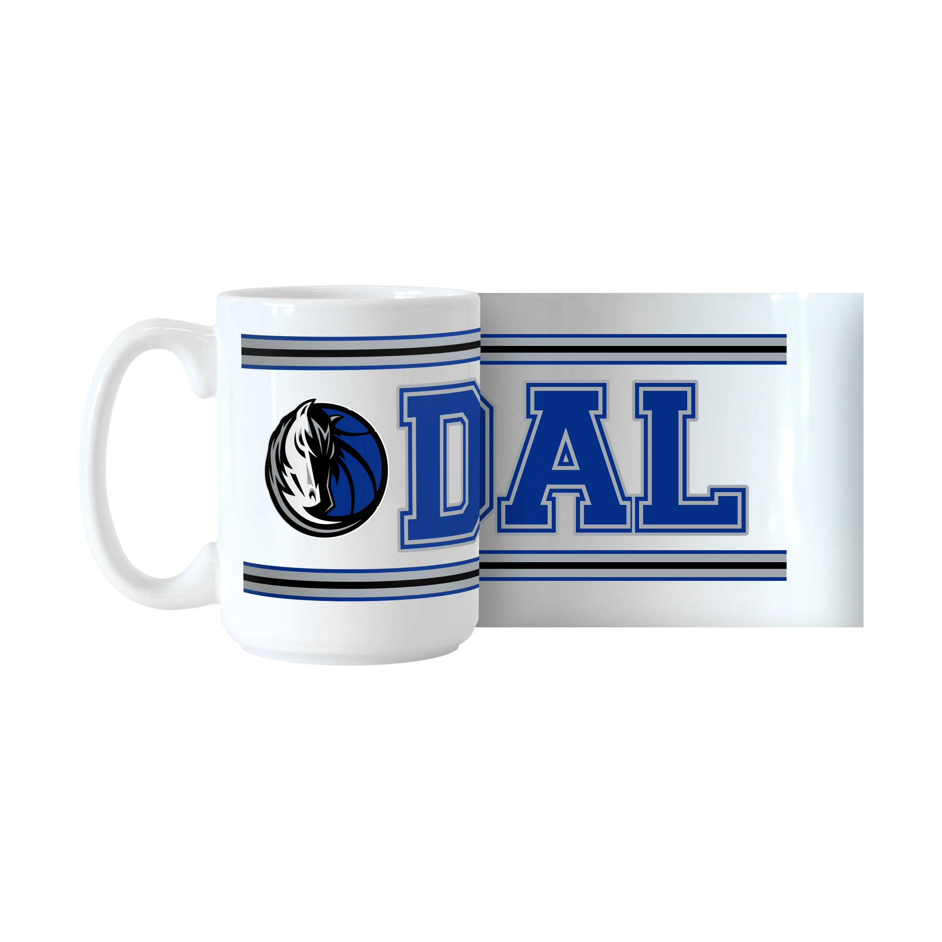 Dallas Mavericks 15oz Overtime Stripe Sublimated Mug - Image 2