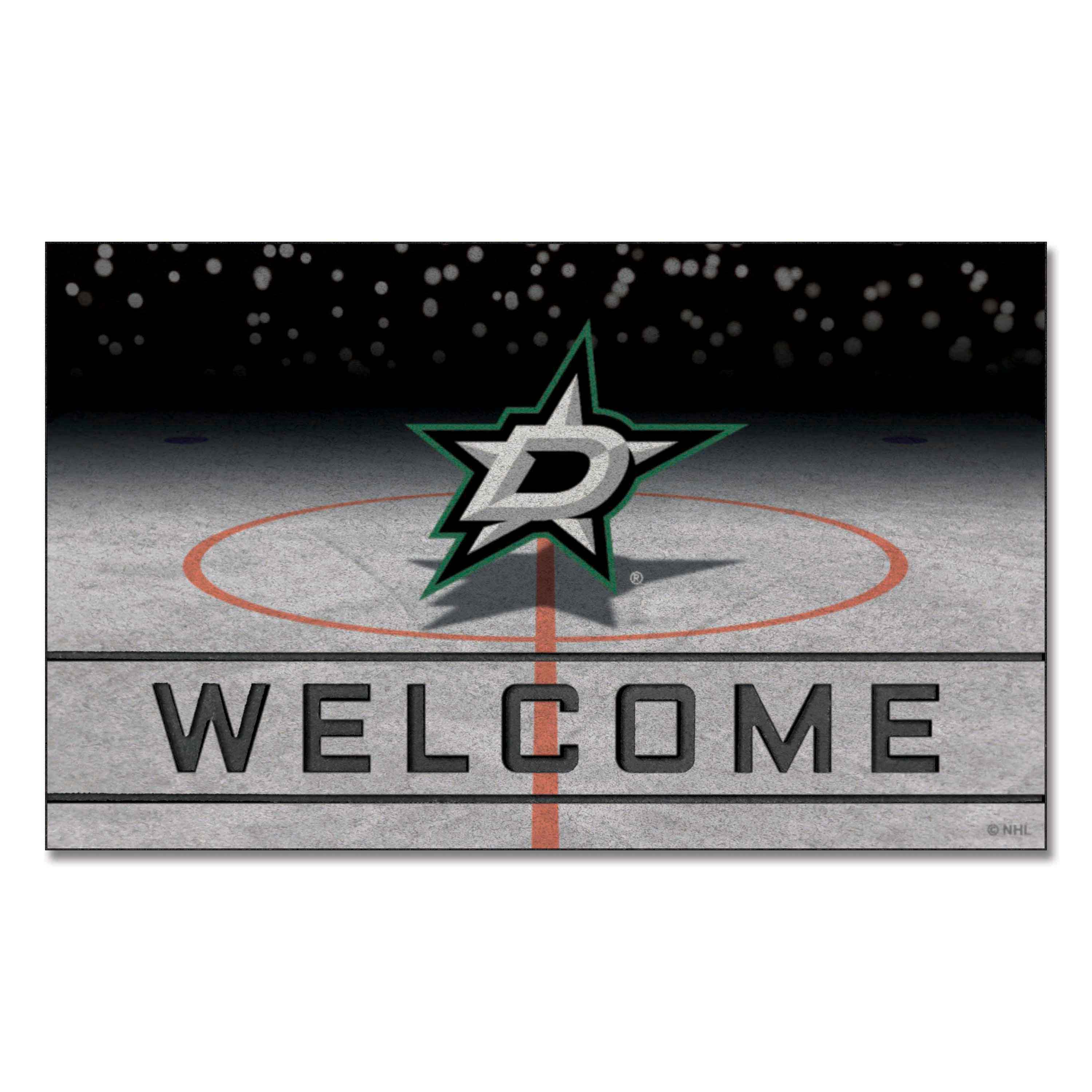 Dallas Stars Crumb Rubber Door Mat