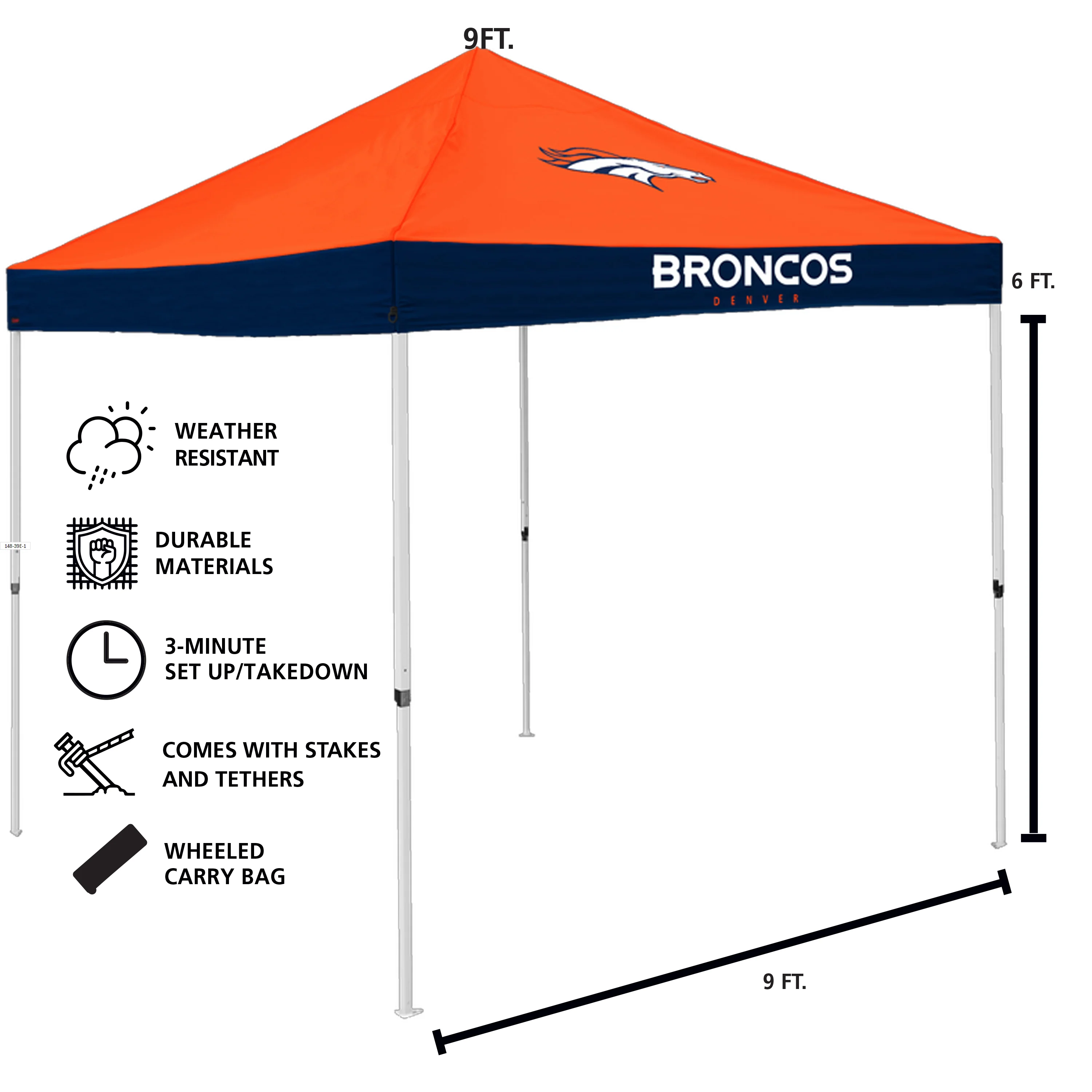 Denver Broncos Economy Canopy - Image 3