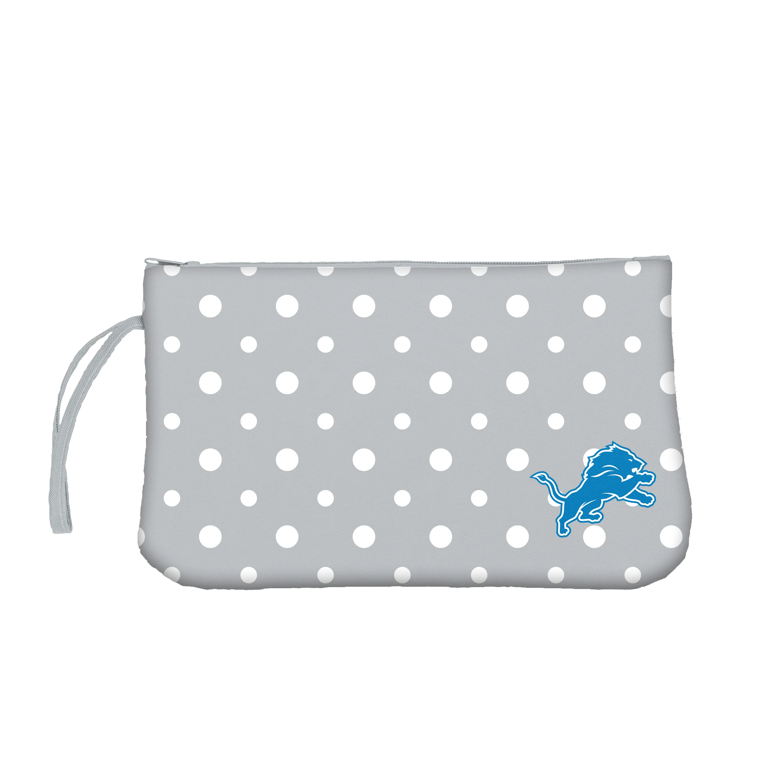 Detroit Lions Dot Wristlet