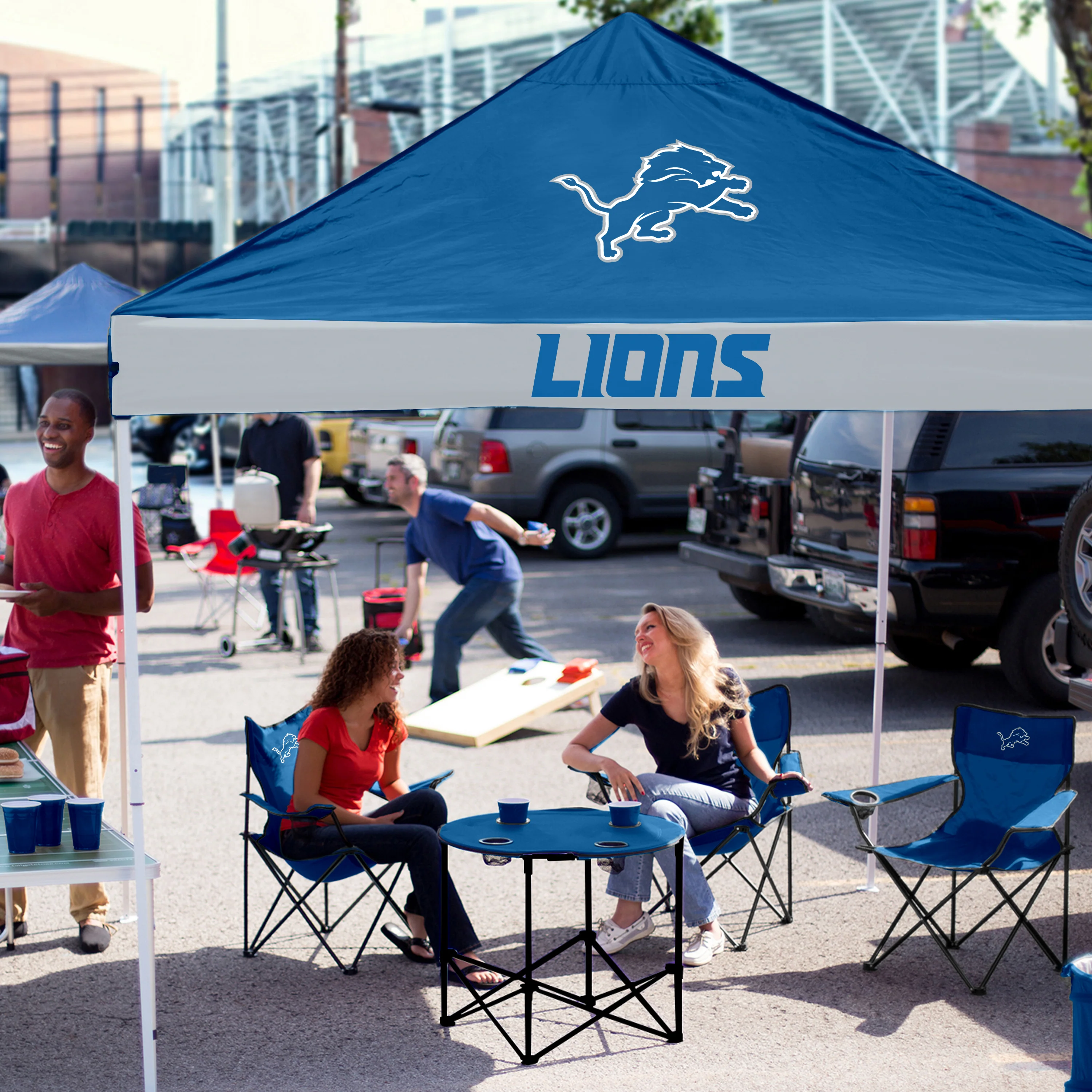 Detroit Lions Economy Canopy - Image 2