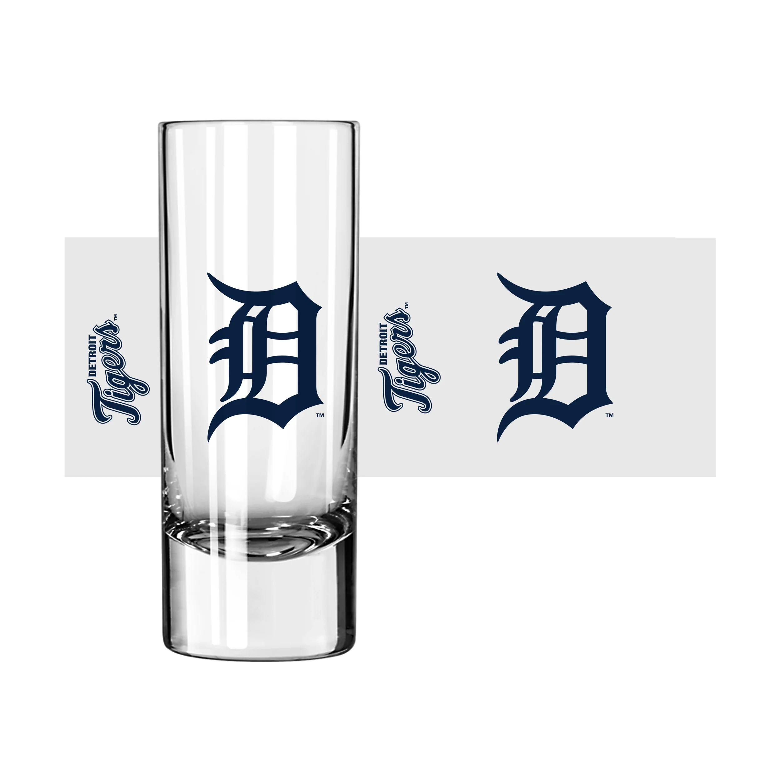 Detroit Tigers 2.5oz Gameday Shooter Glass - Image 2