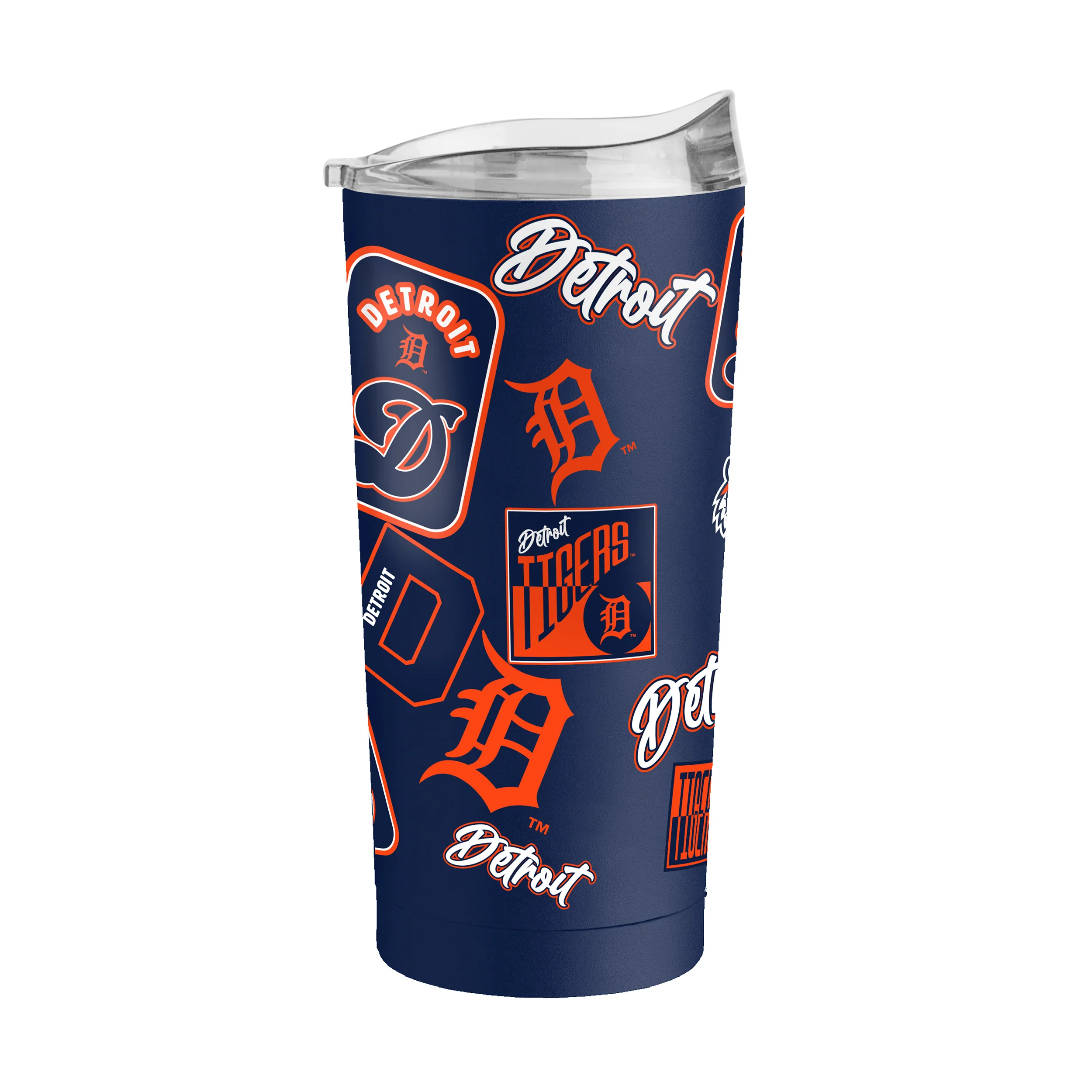 Detroit Tigers 20oz Dream Weave Powder Coat Tumbler - Image 2