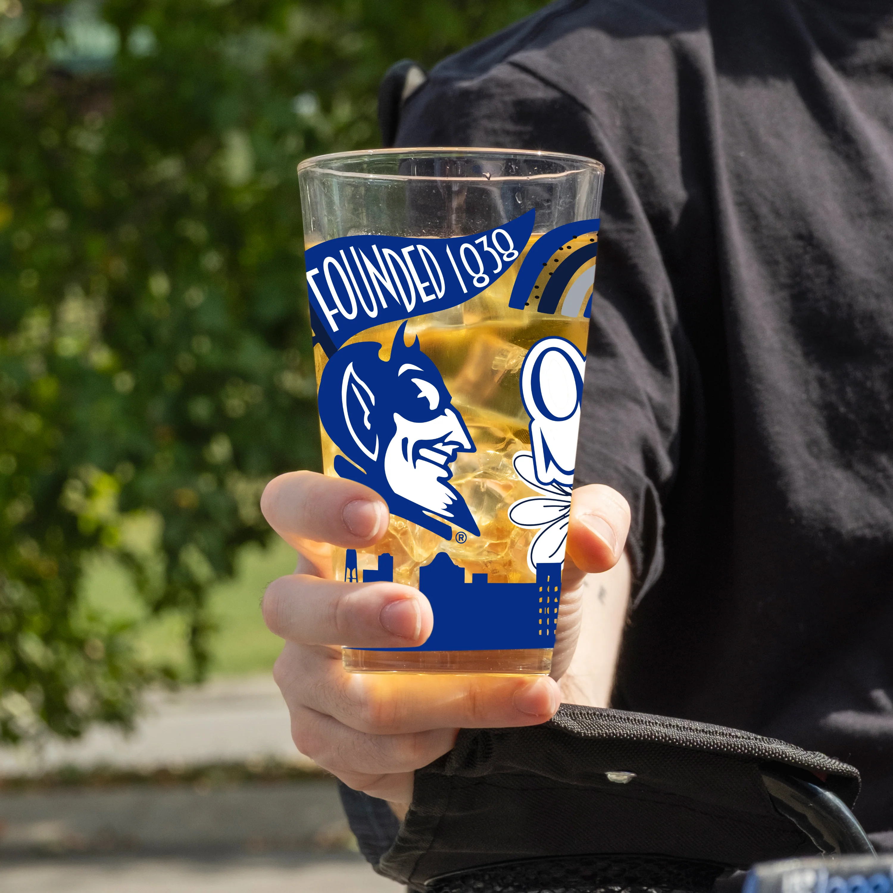 Duke 16oz Native Pint Glass - Image 2