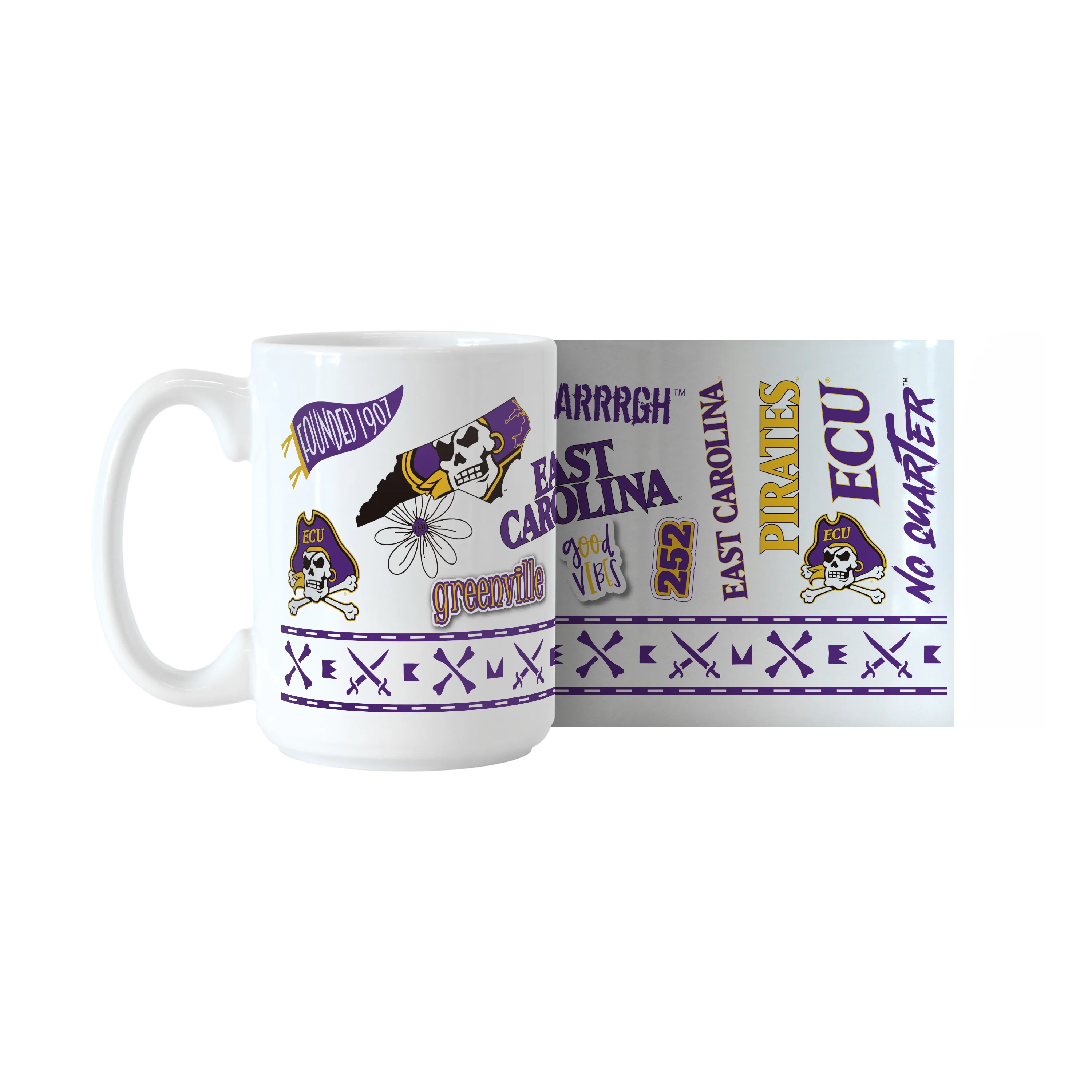 East Carolina 15oz Native Sublimated Mug - Image 3