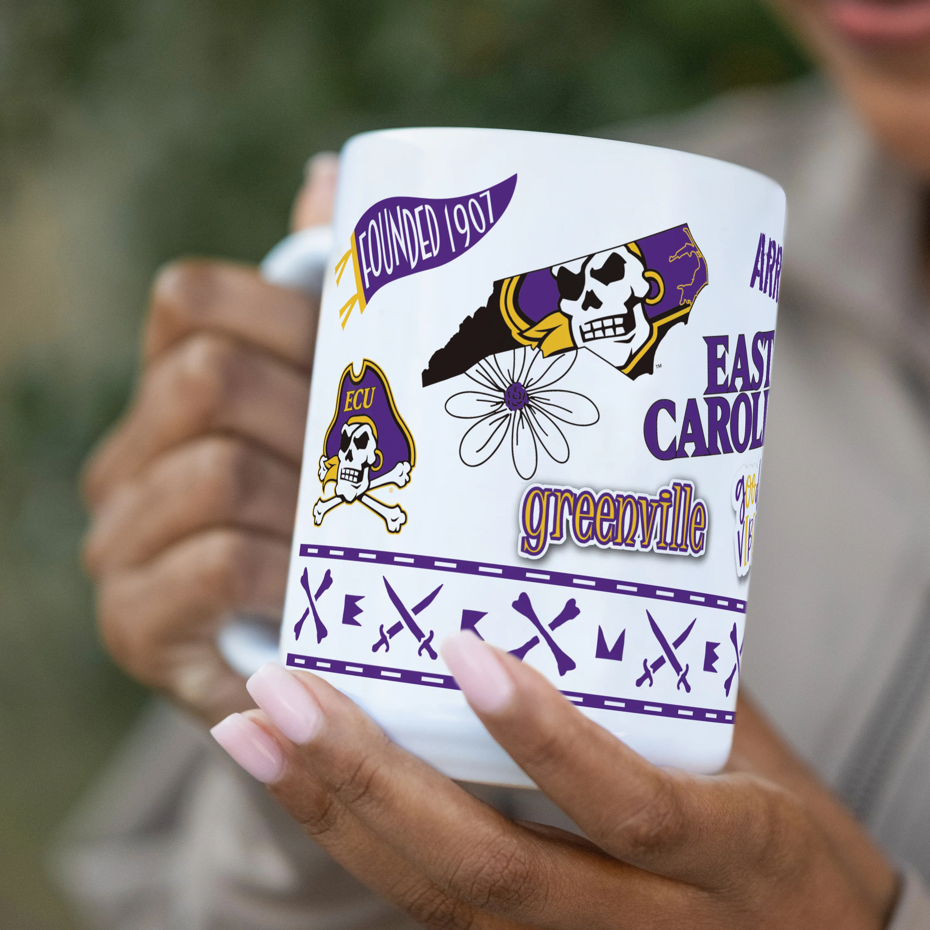 East Carolina 15oz Native Sublimated Mug - Image 5