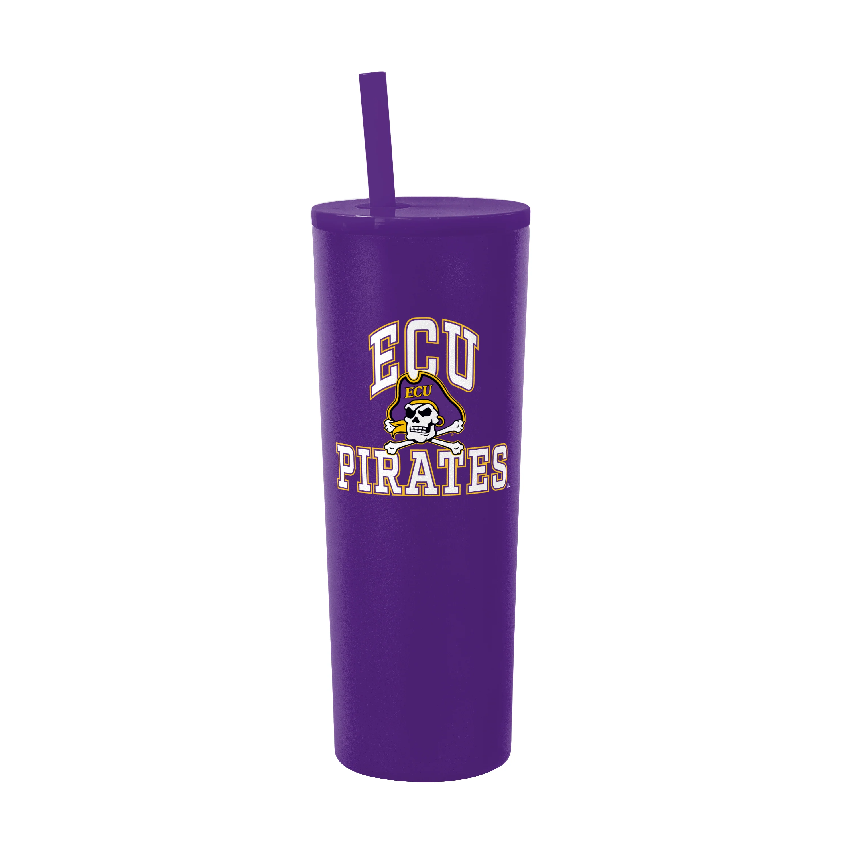 East Carolina 30oz Athletic SS Straw Tumbler