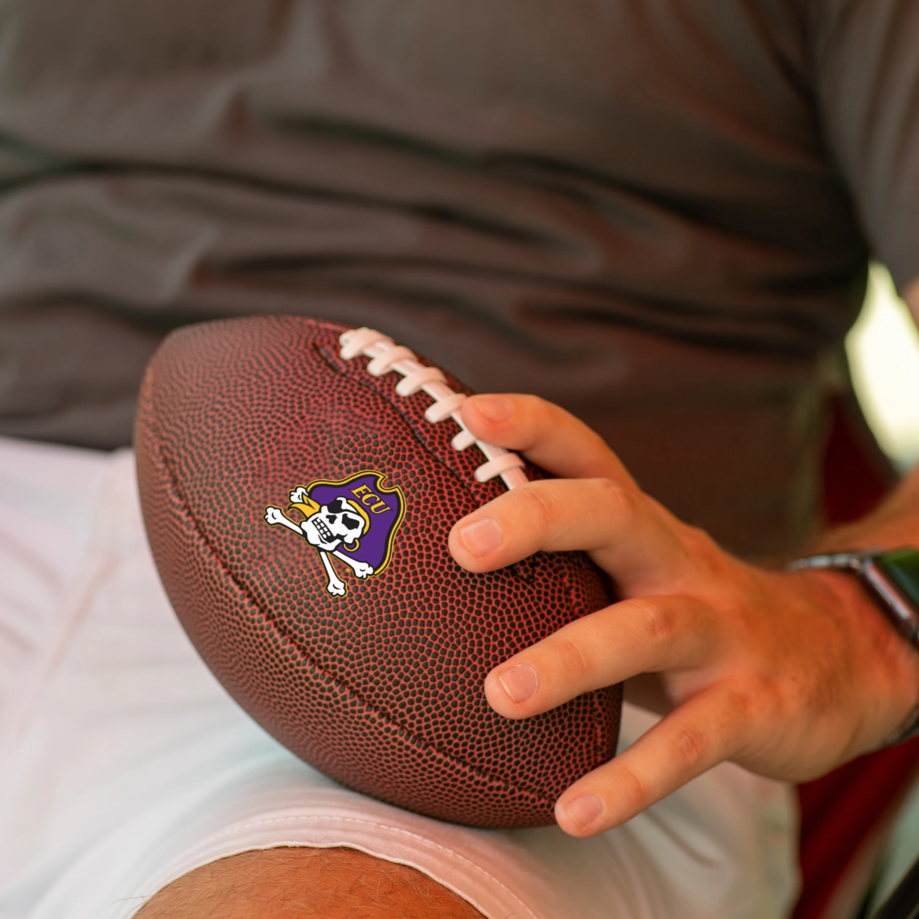East Carolina Mini Size Composite Football - Image 6