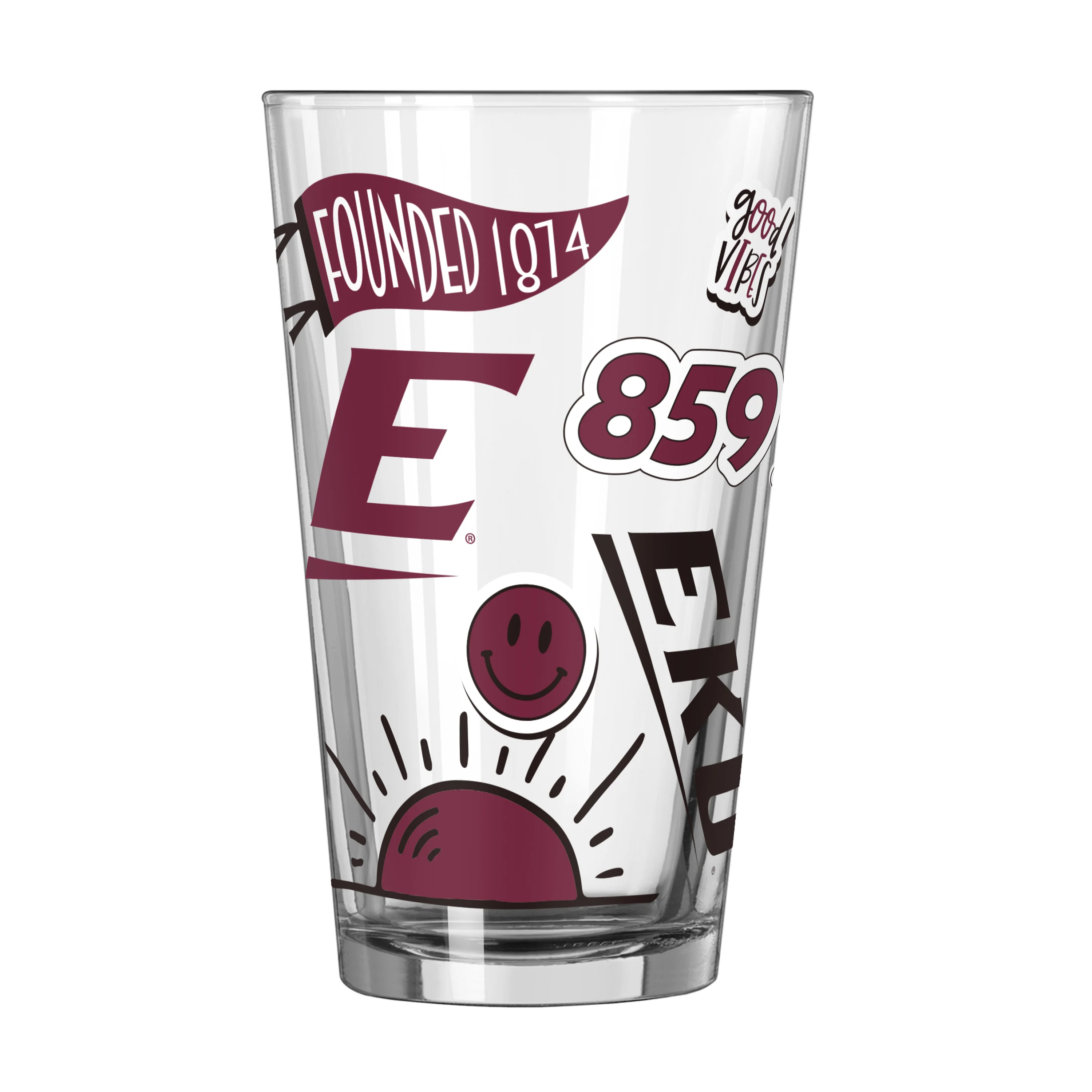 Eastern Kentucky 16oz Native Pint Glass