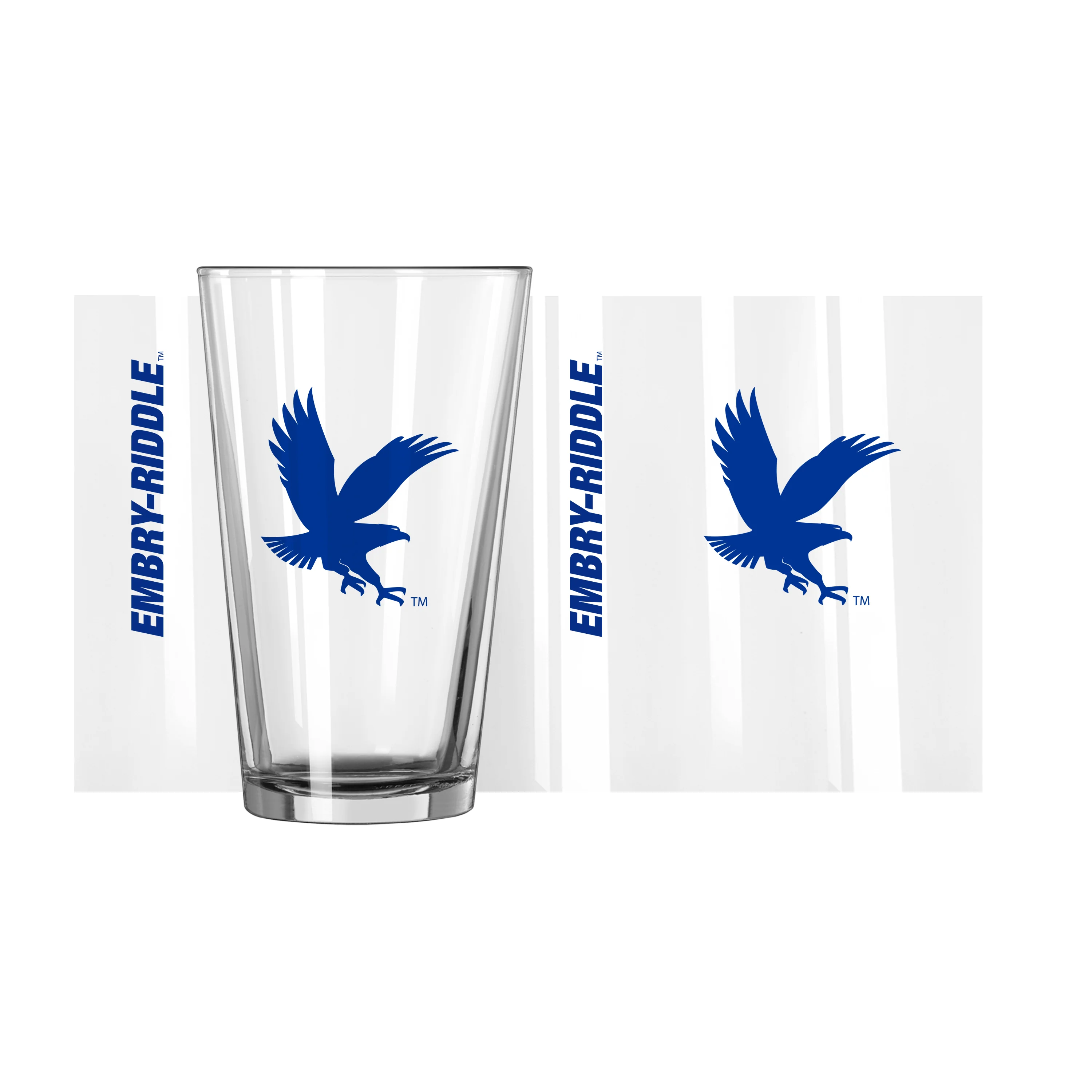 Embry-Riddle Aeronautical - Daytona 16oz Gameday Pint Glass - Image 2