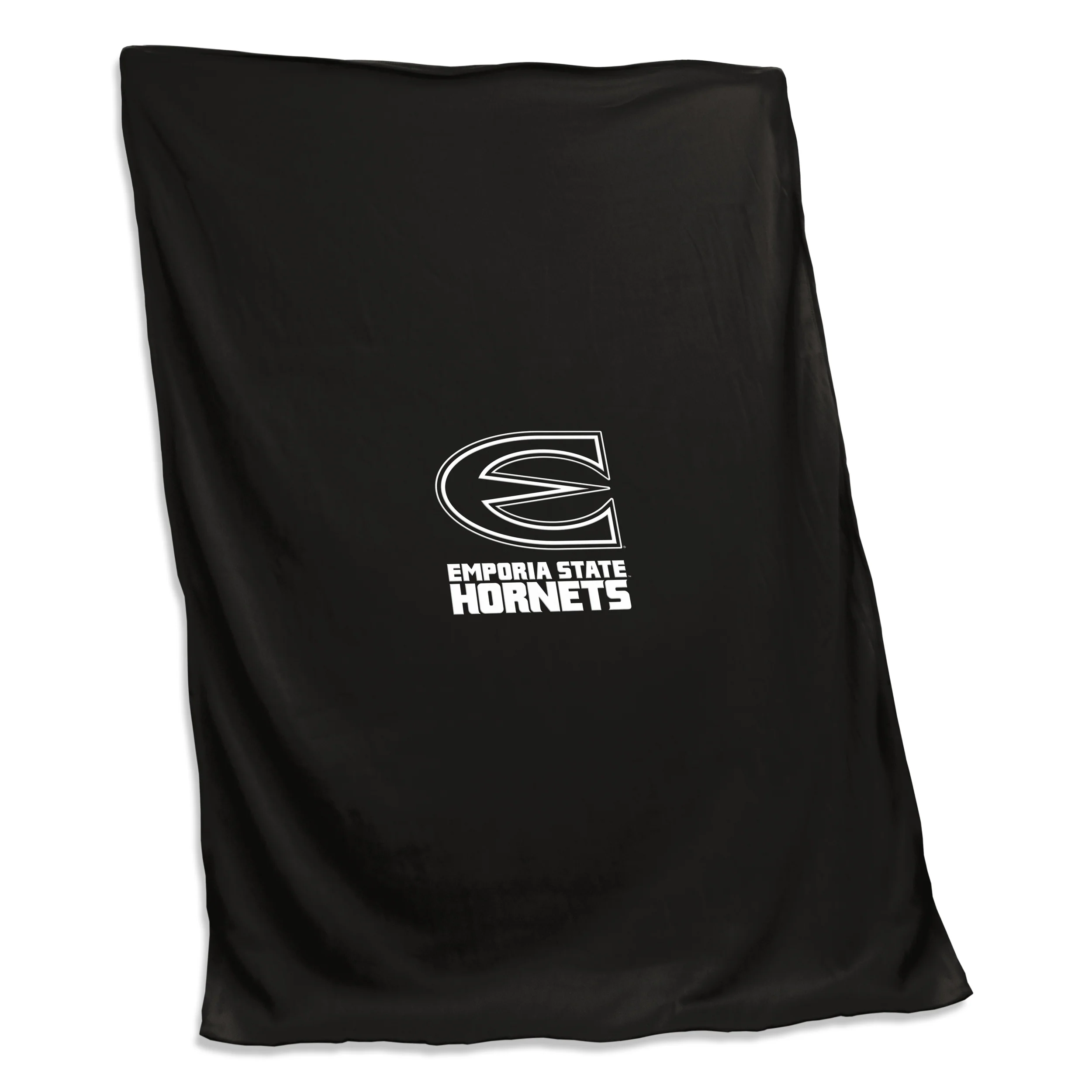 Emporia State Combo Mark Screened Sweatshirt Blanket