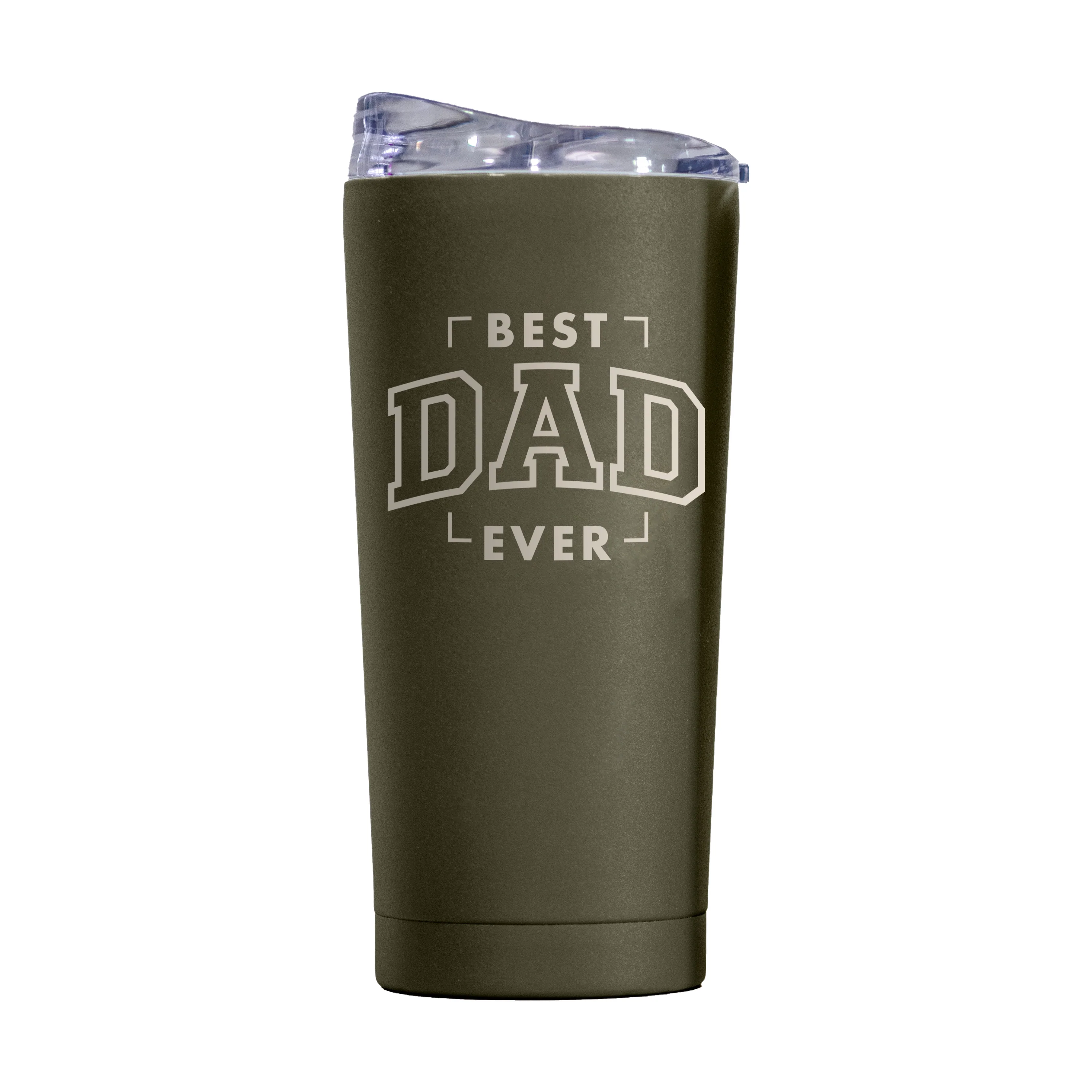 Father's Day Best Dad Ever 20oz Powder Coat Tumbler - Image 2