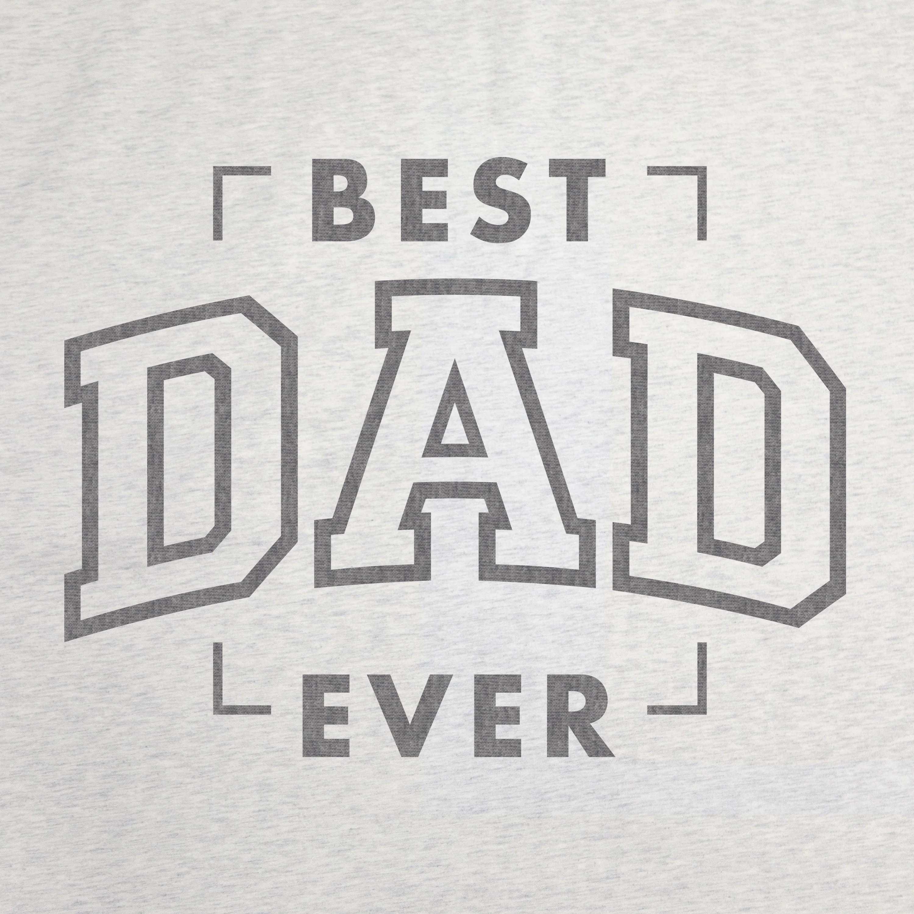 Father's Day Best Dad Ever Sublimated Sweatshirt Blanket - Image 3