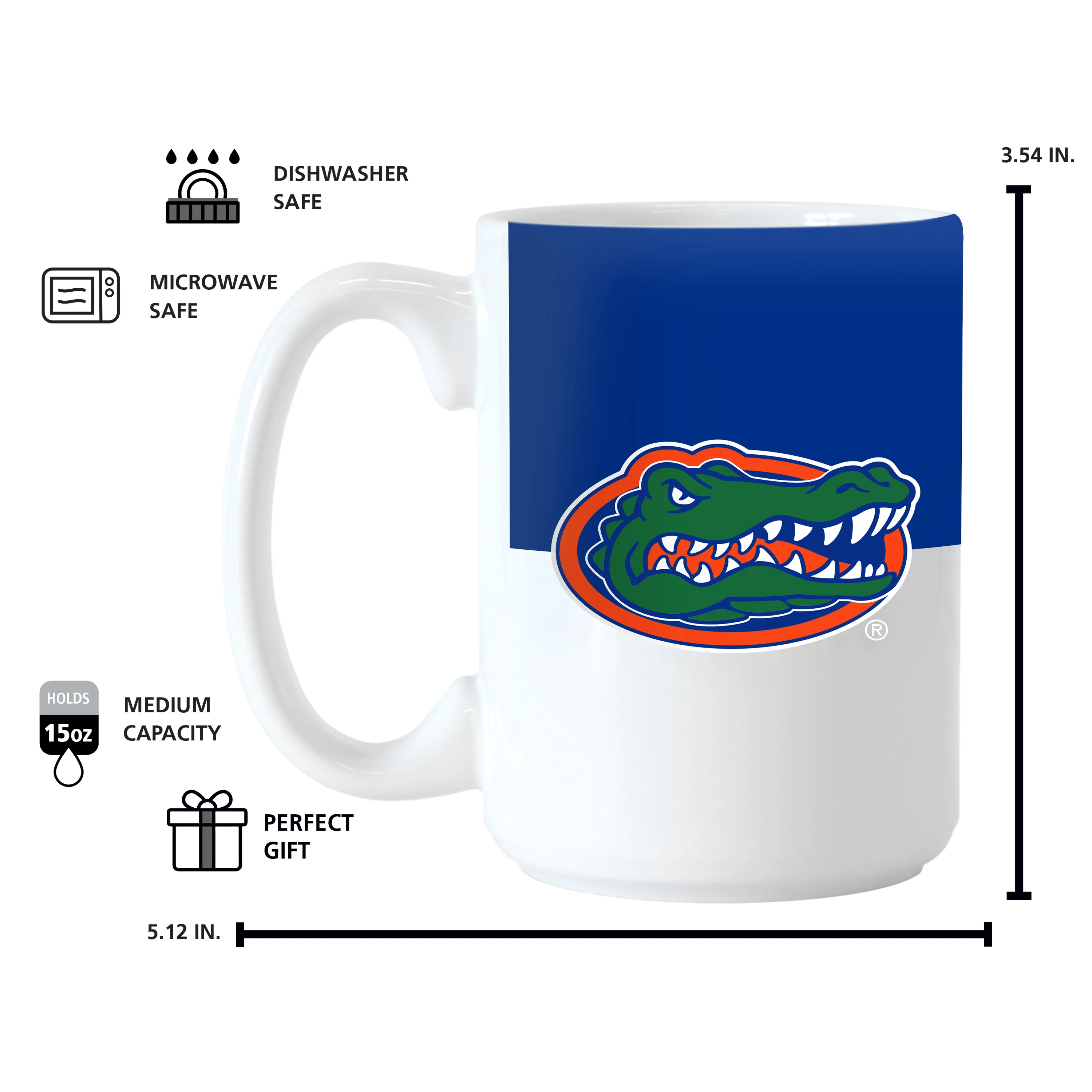 Florida 15oz Colorblock Sublimated Mug - Image 4