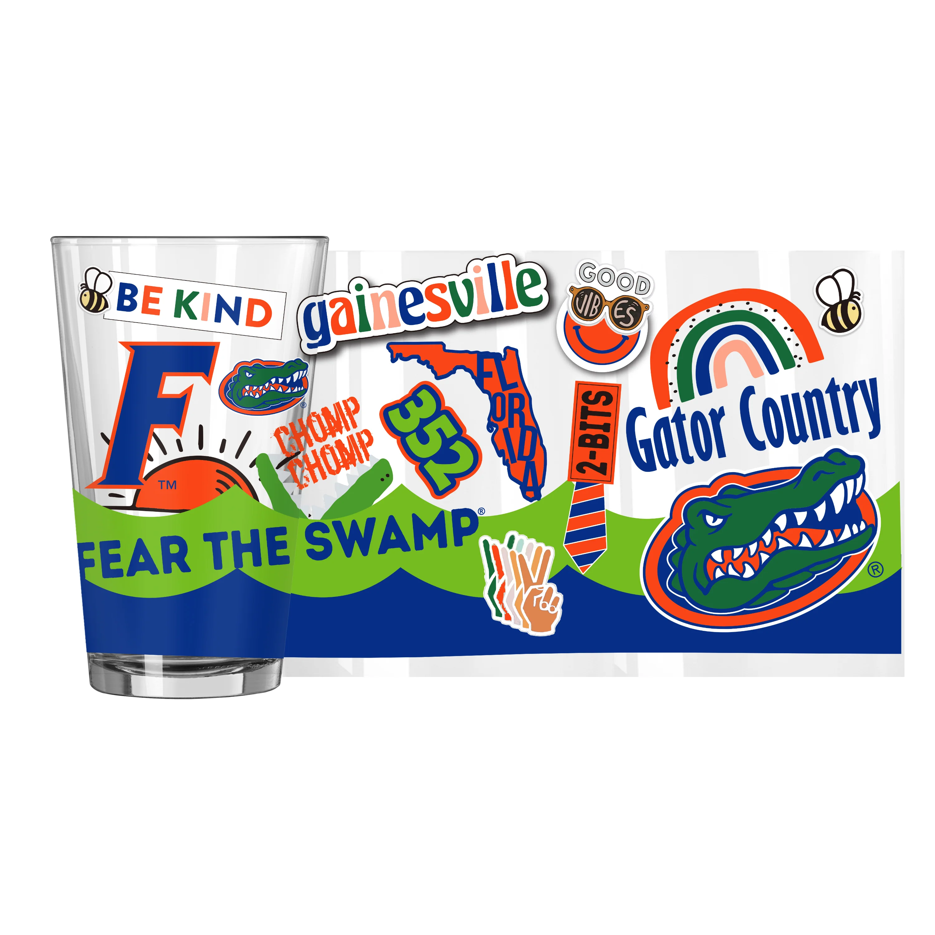 Florida 16oz Native Pint Glass - Image 3