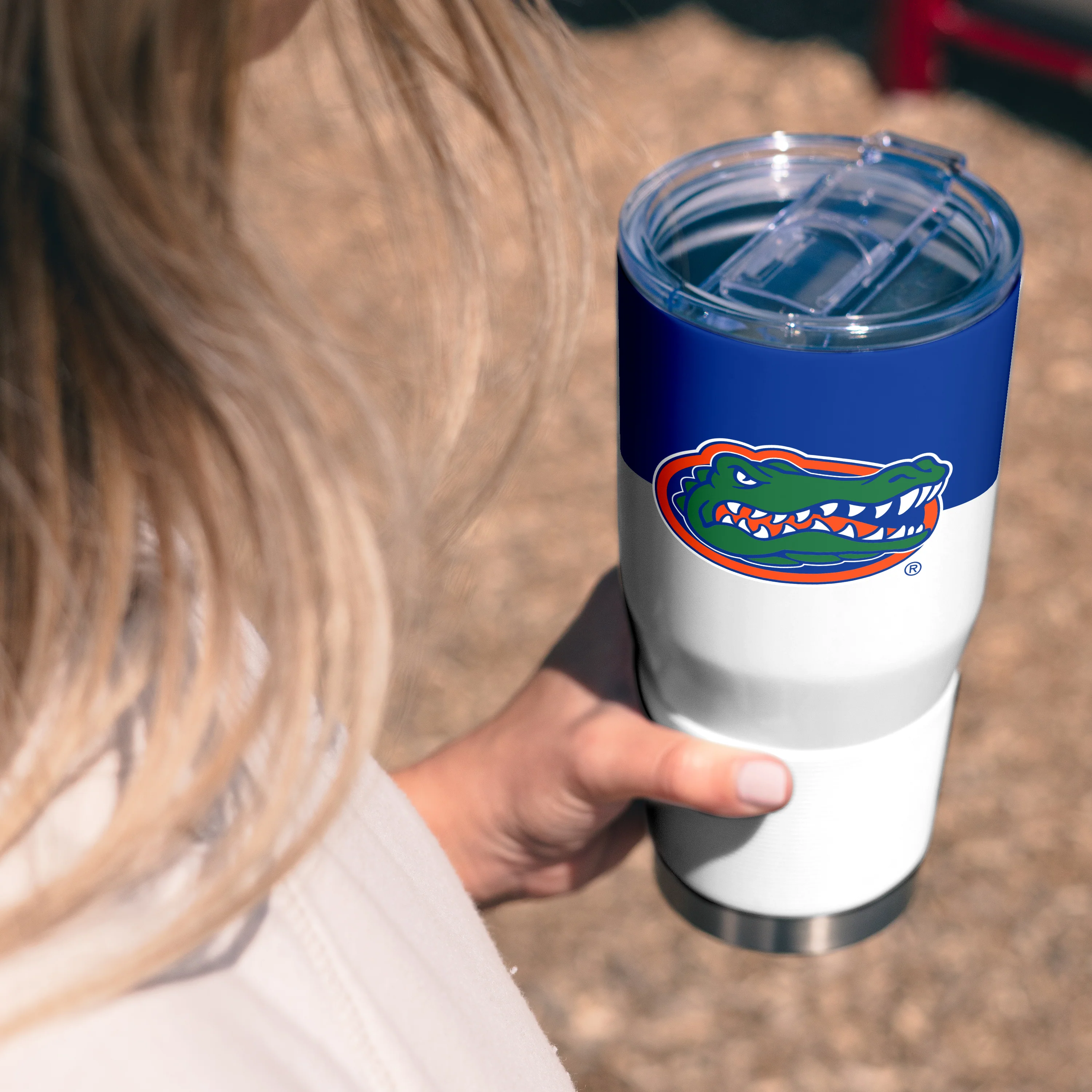 Florida 30oz Colorblock Stainless Tumbler - Image 6