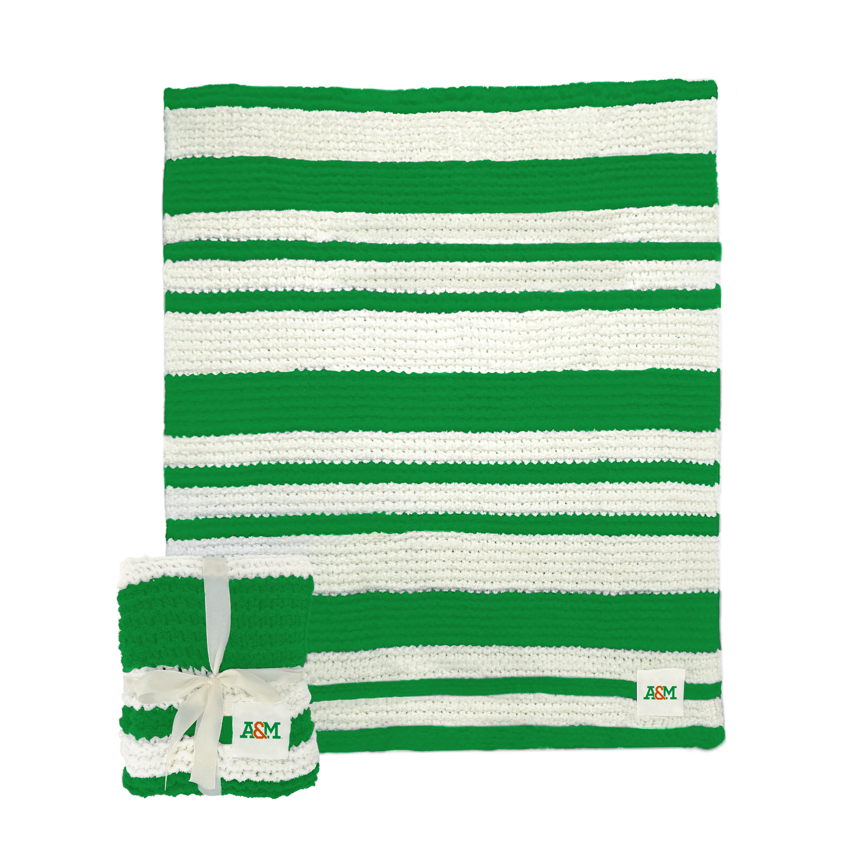 Florida A&M Cable Knit Throw 50x60