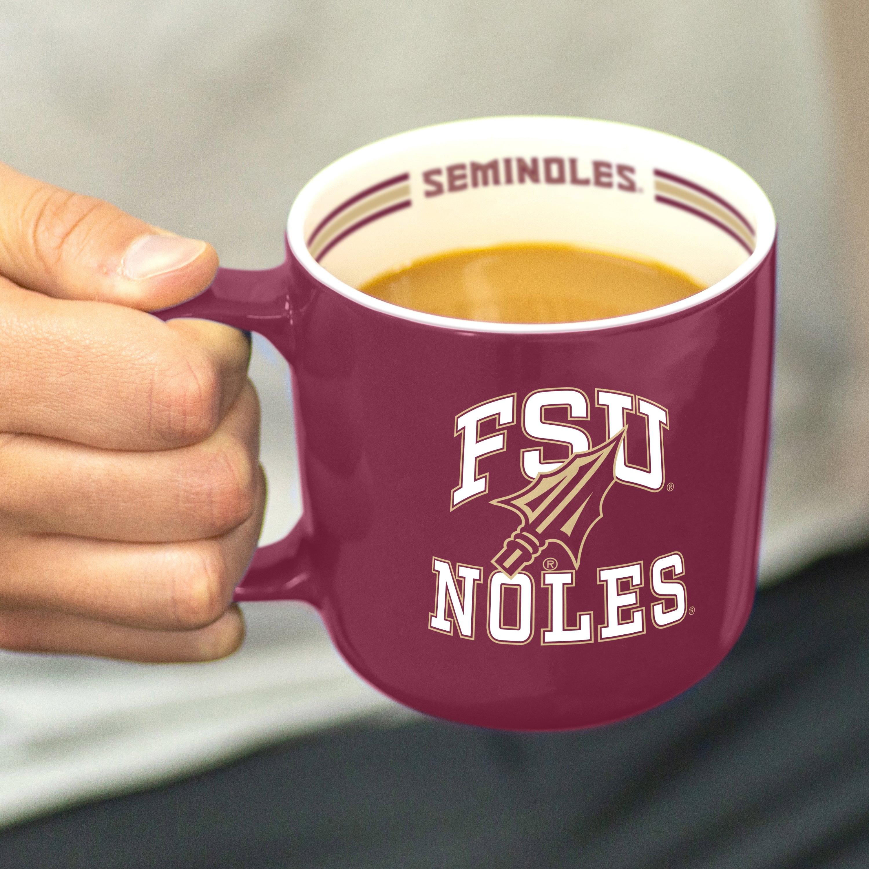 Florida State 15oz Stripe Mug - Image 4