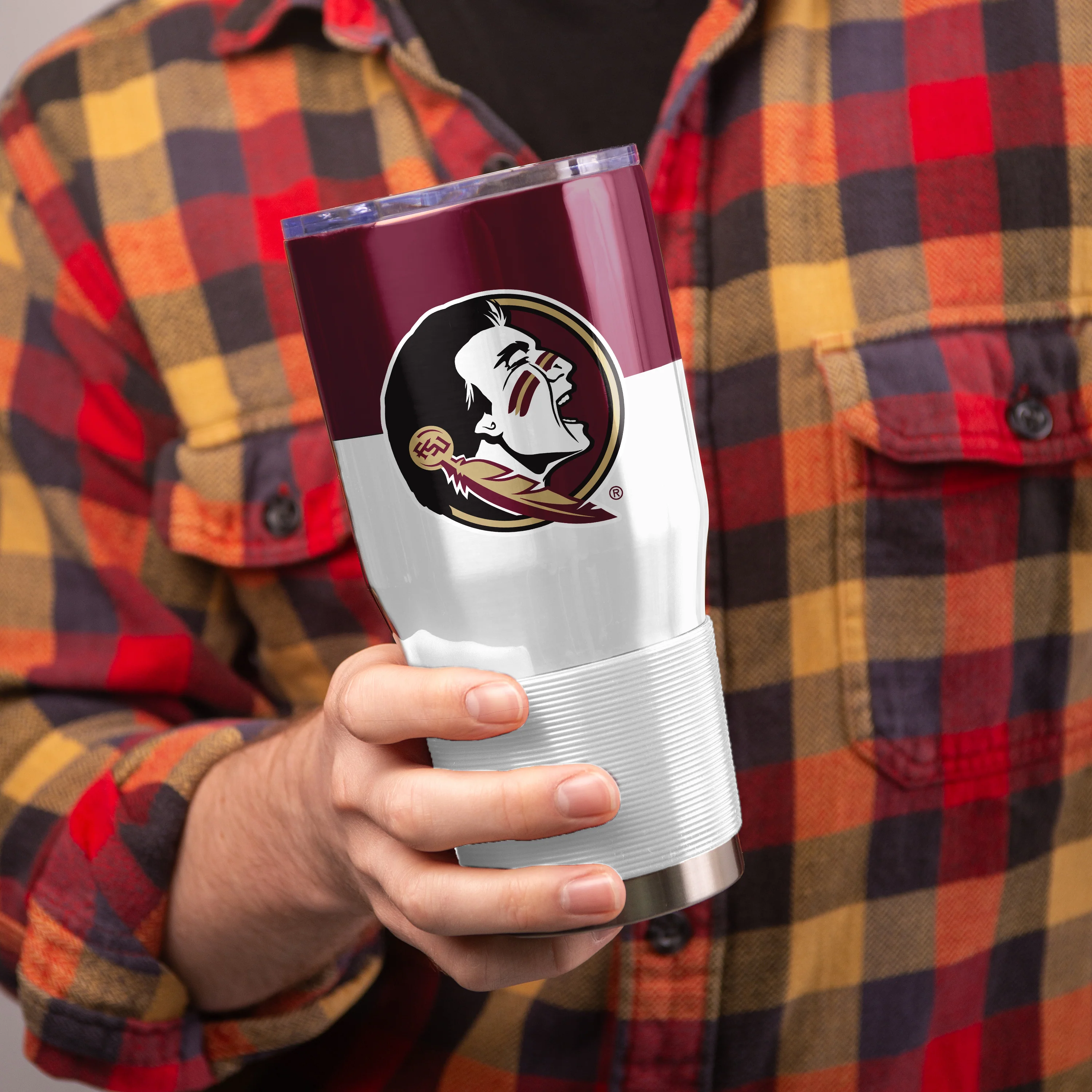 Florida State 30oz Colorblock Stainless Tumbler - Image 2