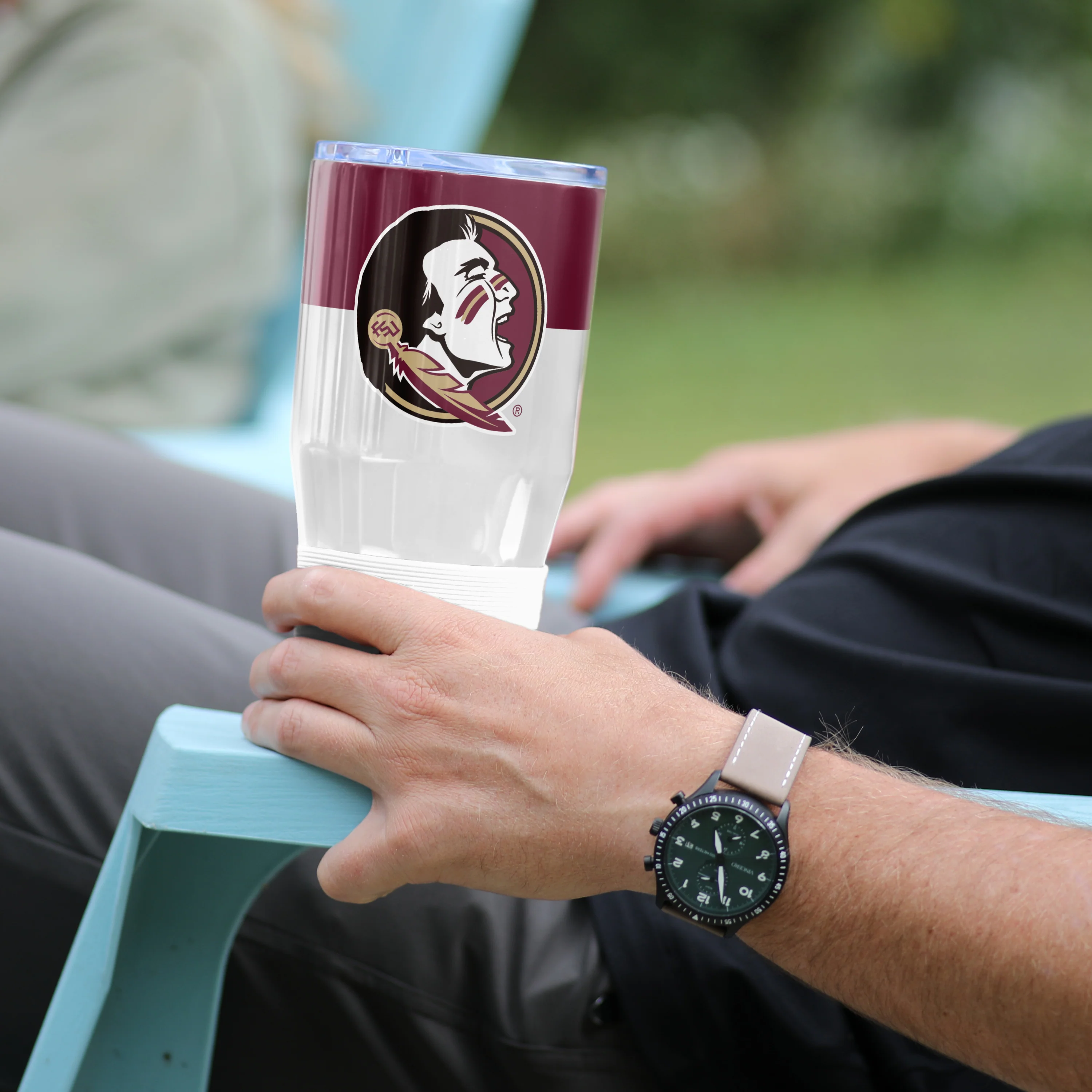 Florida State 30oz Colorblock Stainless Tumbler - Image 5