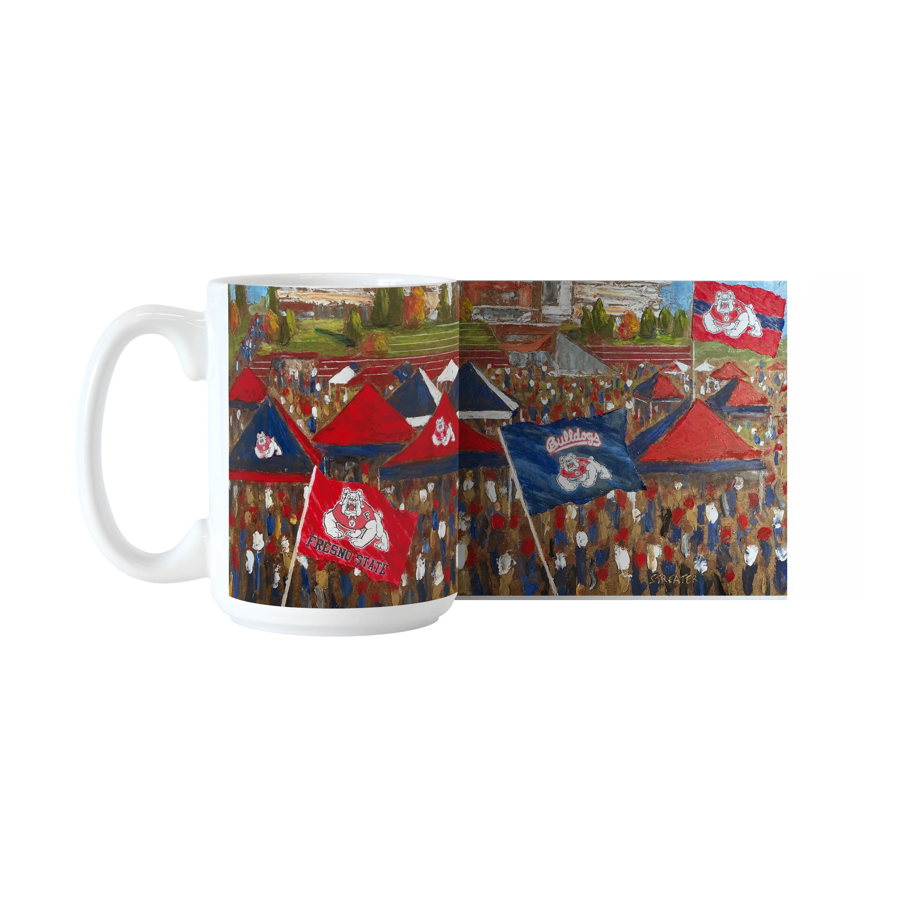 Fresno State 15oz Collector Sublimated Mug - Image 2