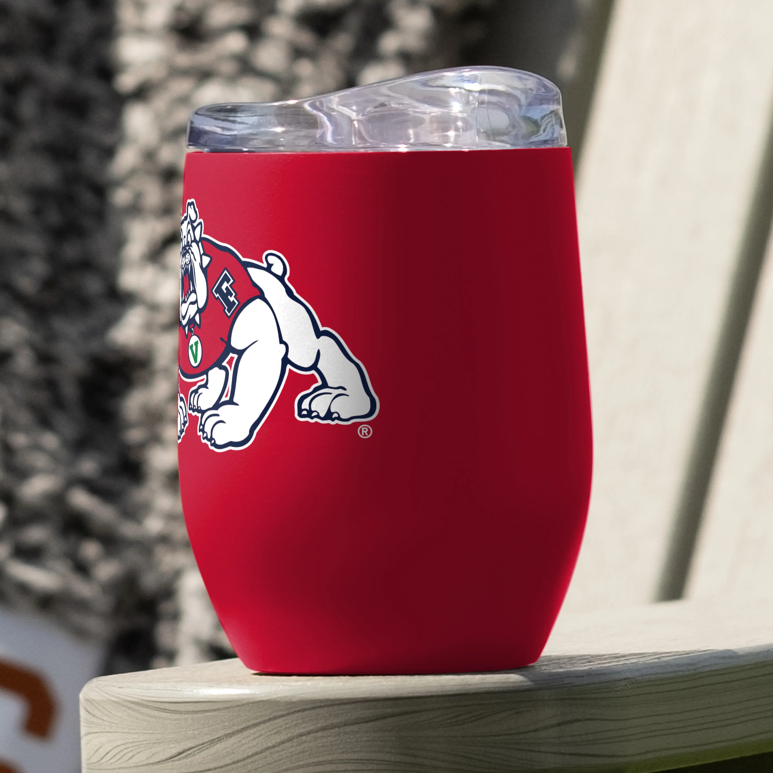 Fresno State 16oz Flipside Powder Coat Curved Bev - Image 5