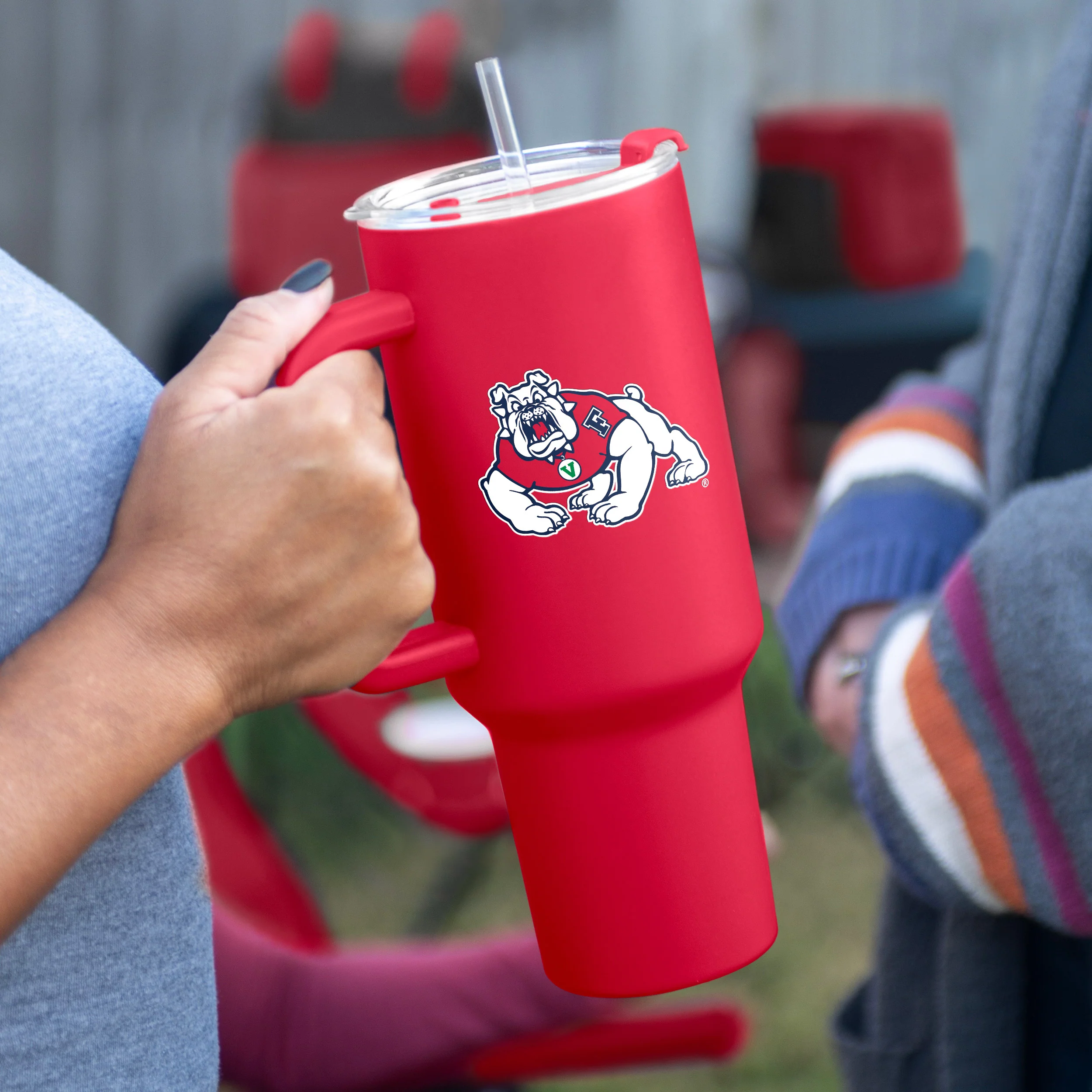 Fresno State 40oz Flipside Powder Coat Tumbler - Image 3