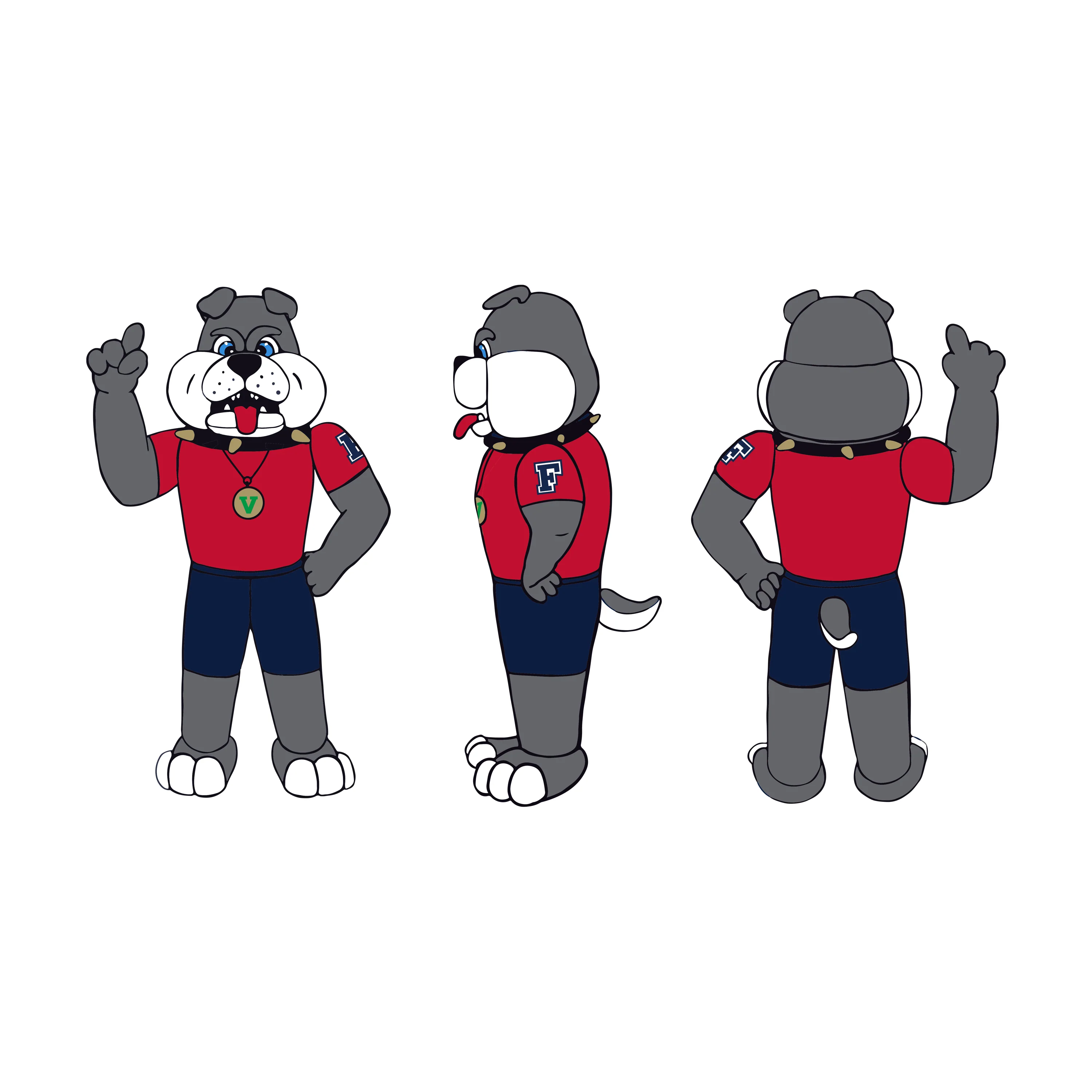 Fresno State 7ft Inflatable Yard Mascot