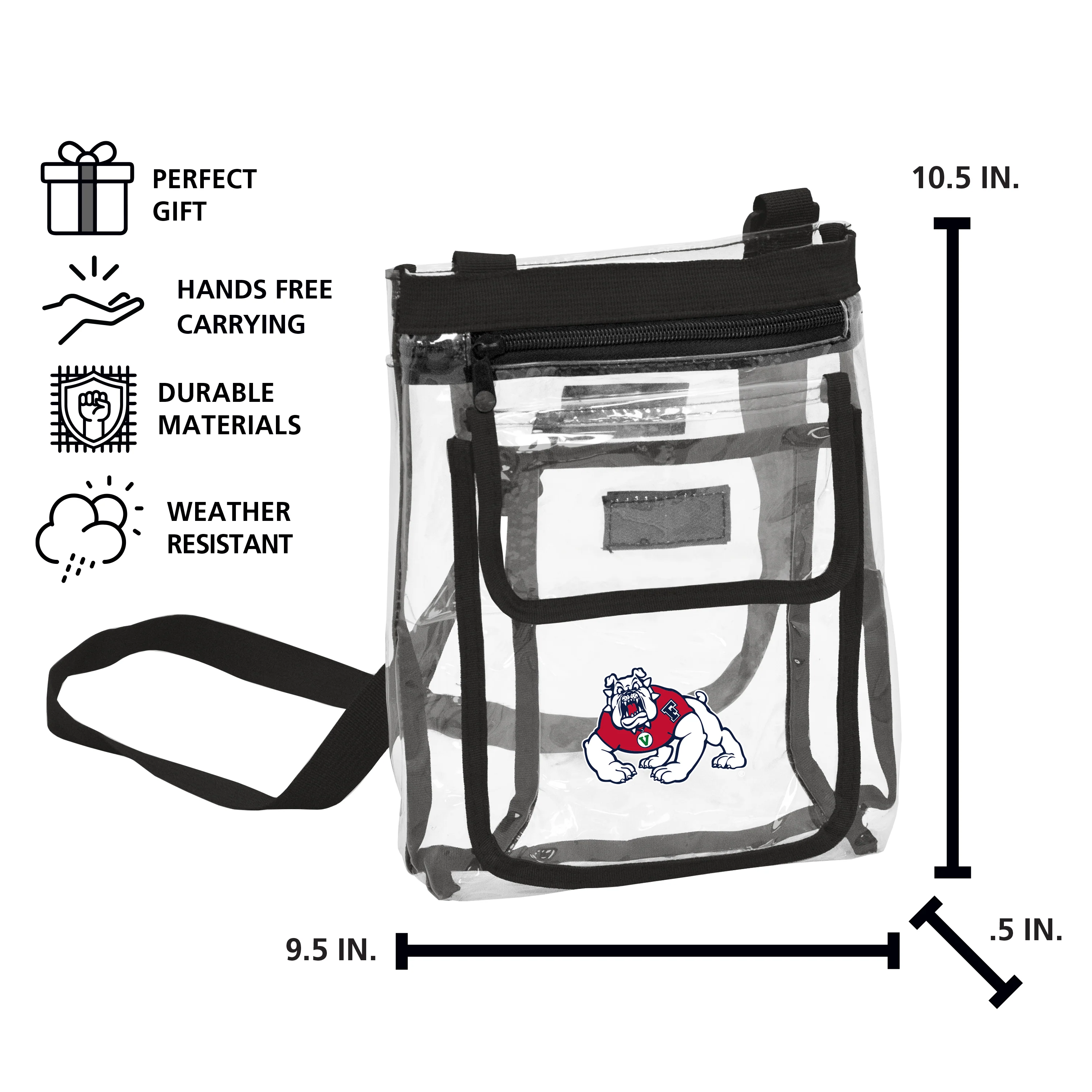 Fresno State Gameday Clear Crossbody - Image 3