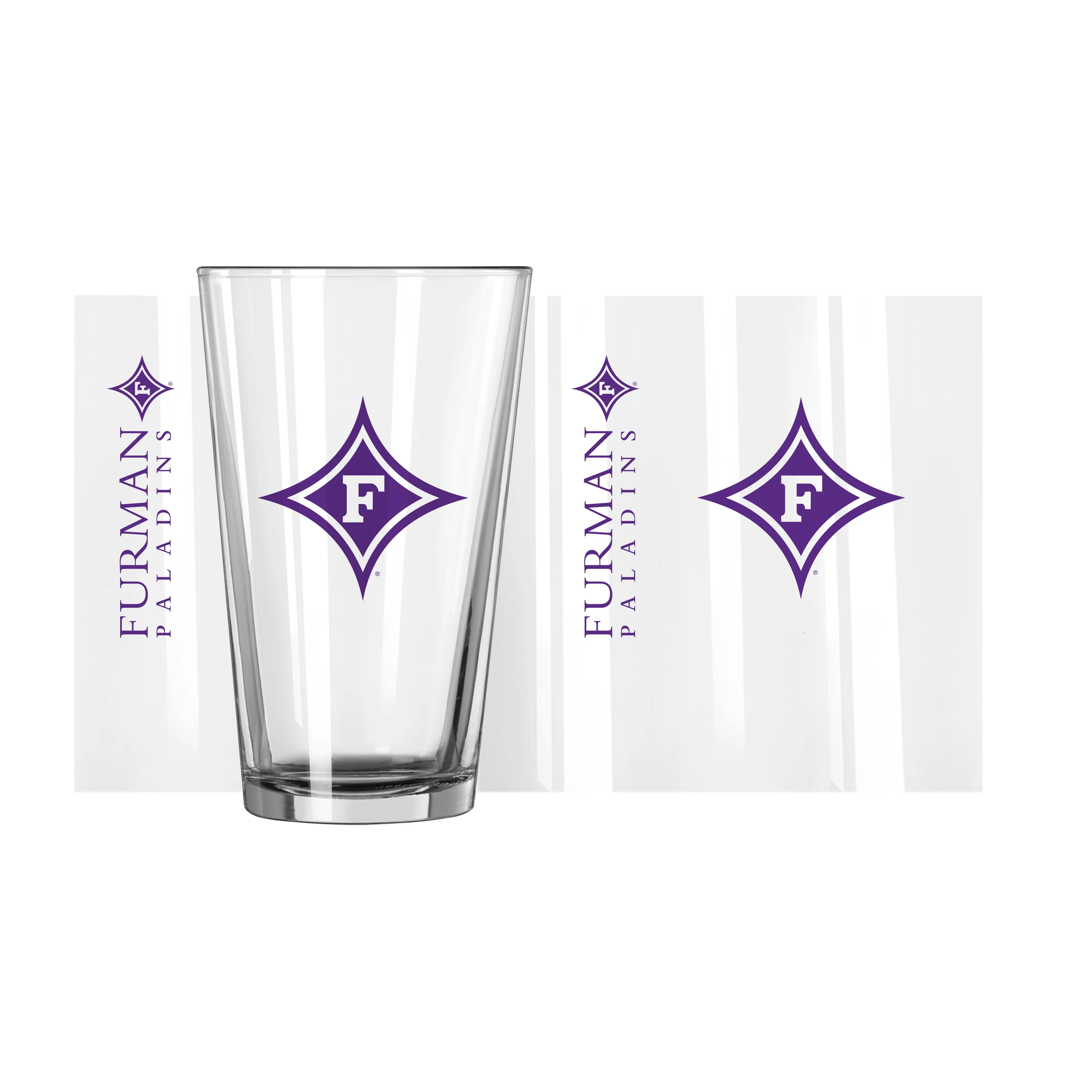 Furman 16oz Gameday Pint Glass - Image 2