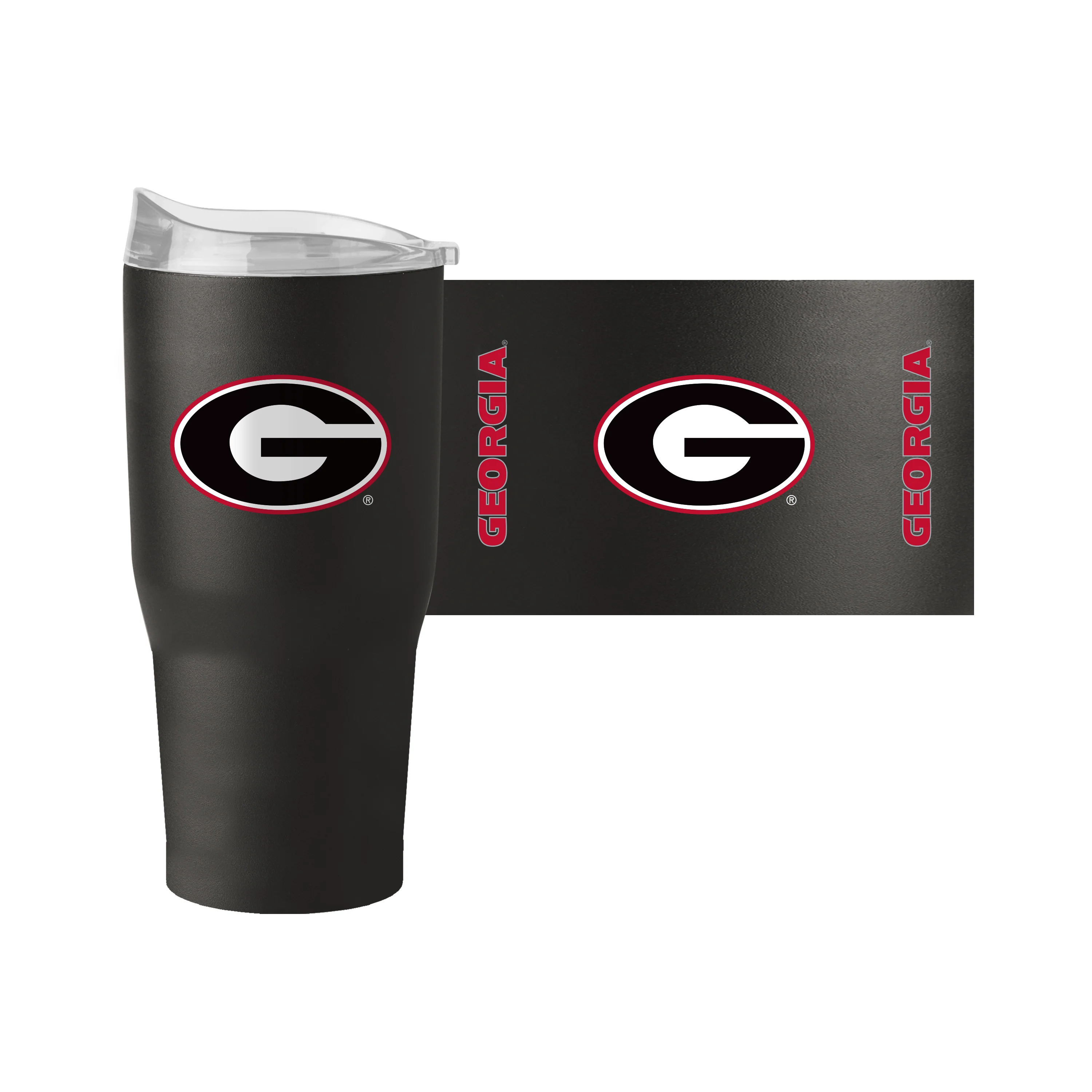 Georgia Alternate 30oz Gameday Powder Coat Tumbler - Image 2