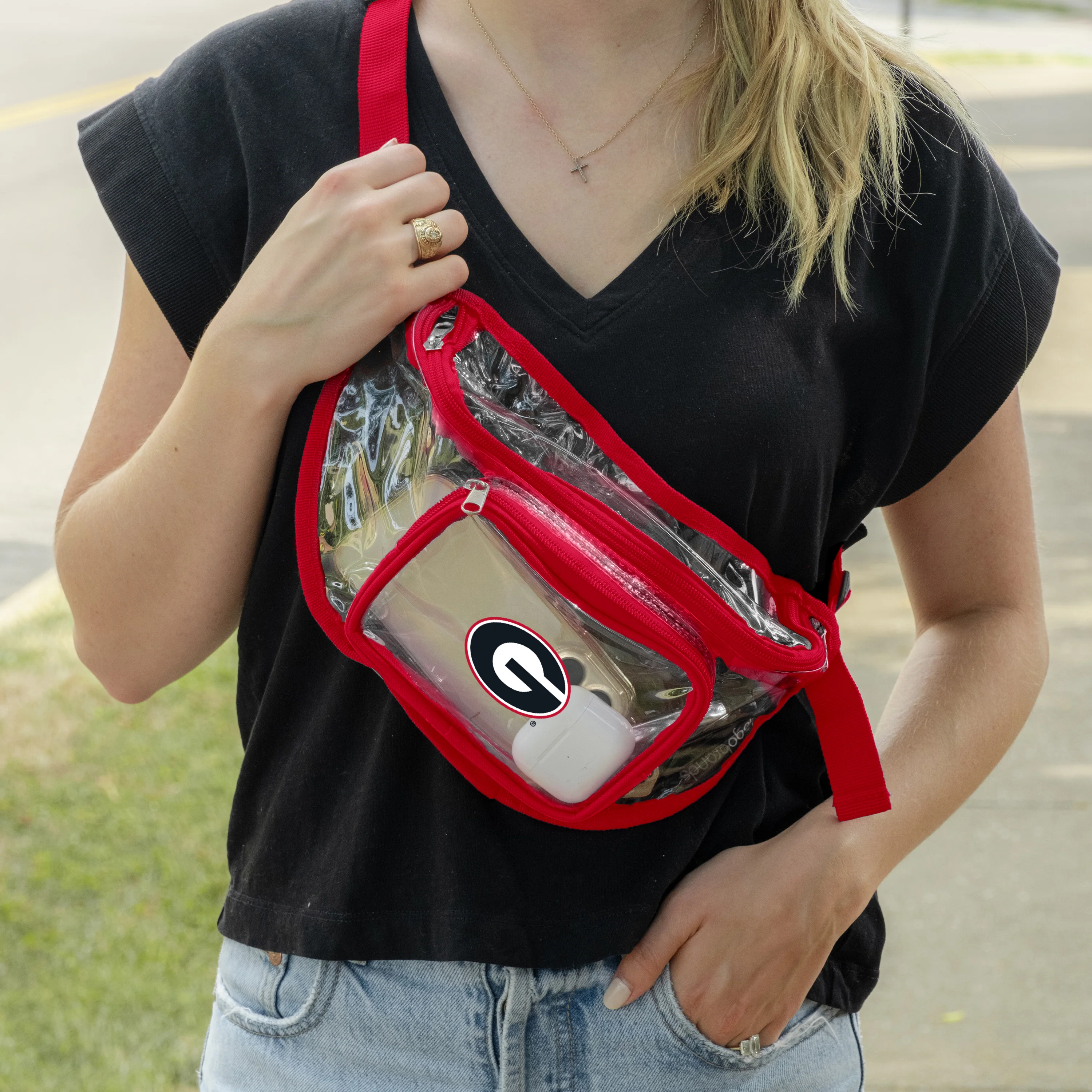 Georgia Clear Fanny Pack - Image 2
