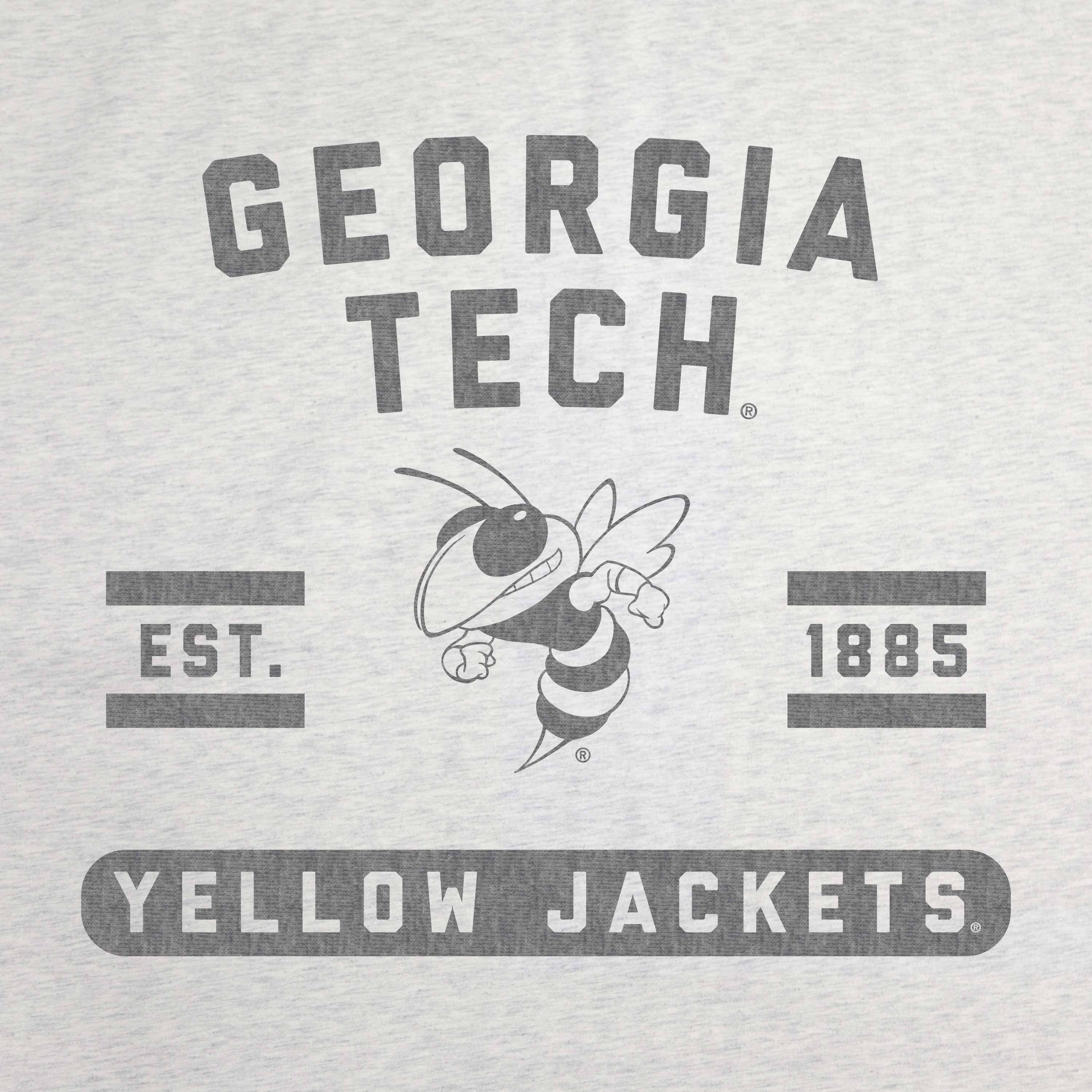 Georgia Tech Sublimated Sweatshirt Blanket - Image 2