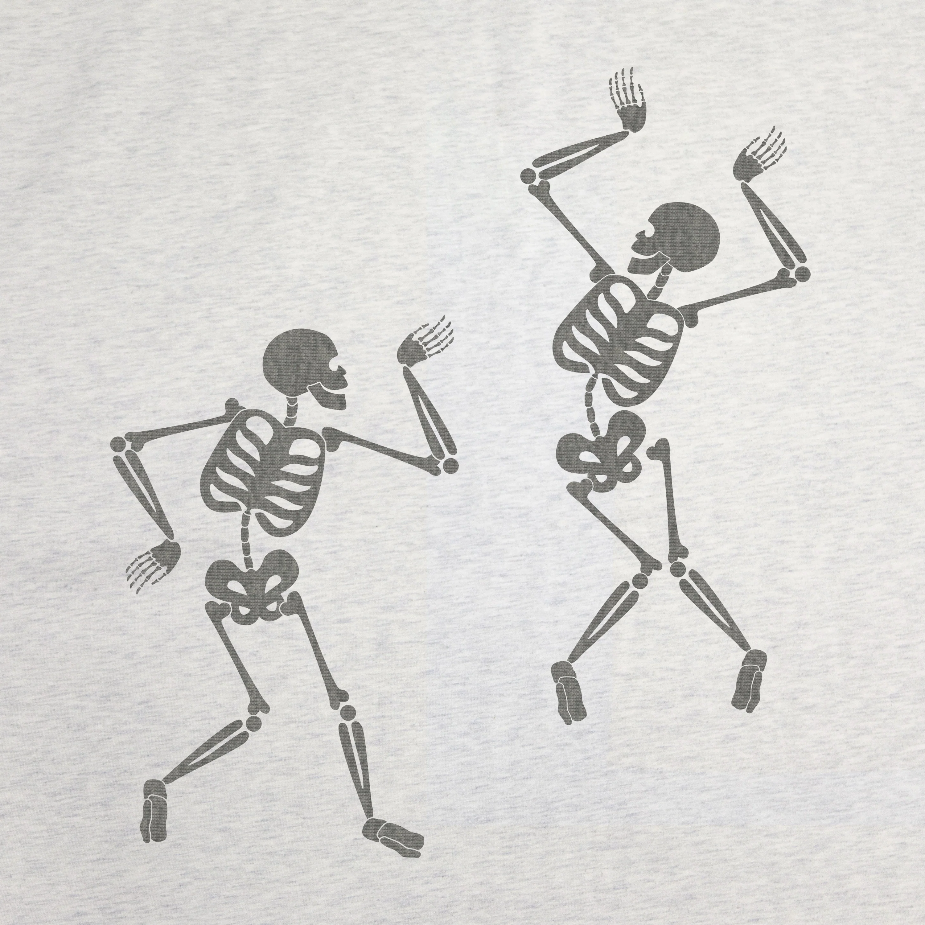 Halloween Sublimated Skeletons Sweatshirt Blanket - Image 2