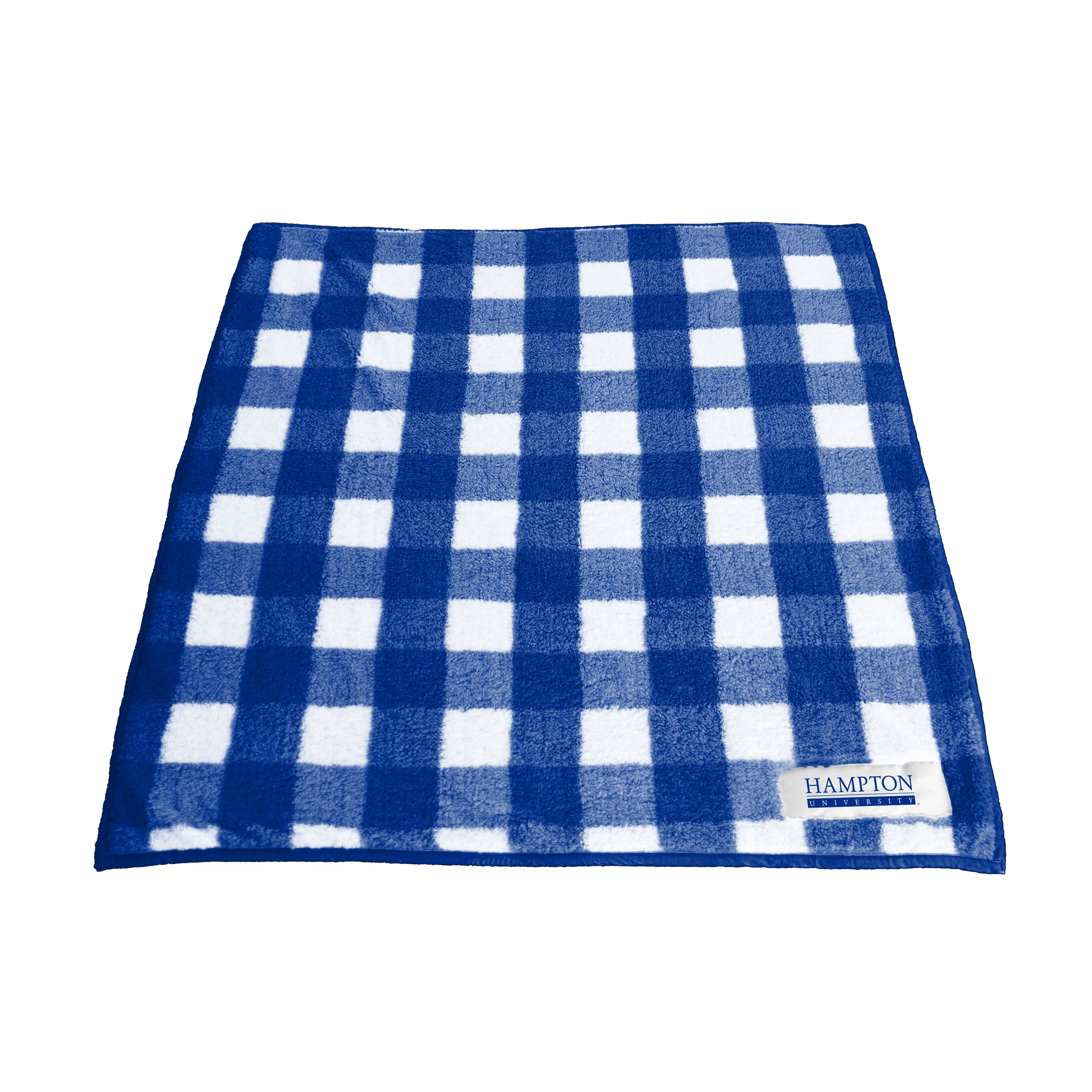 Hampton University Buffalo Check Frosty Fleece